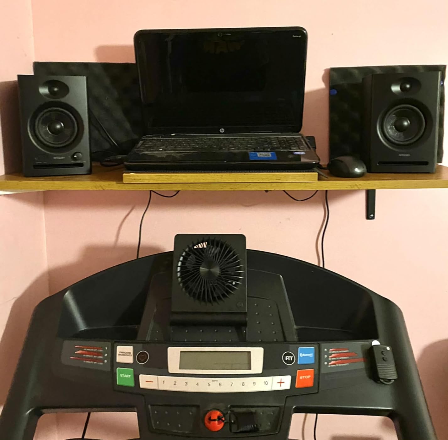 Ortizan C7 Powered Studio Monitors Pair with Bluetooth 5.3, Black customer photo 1