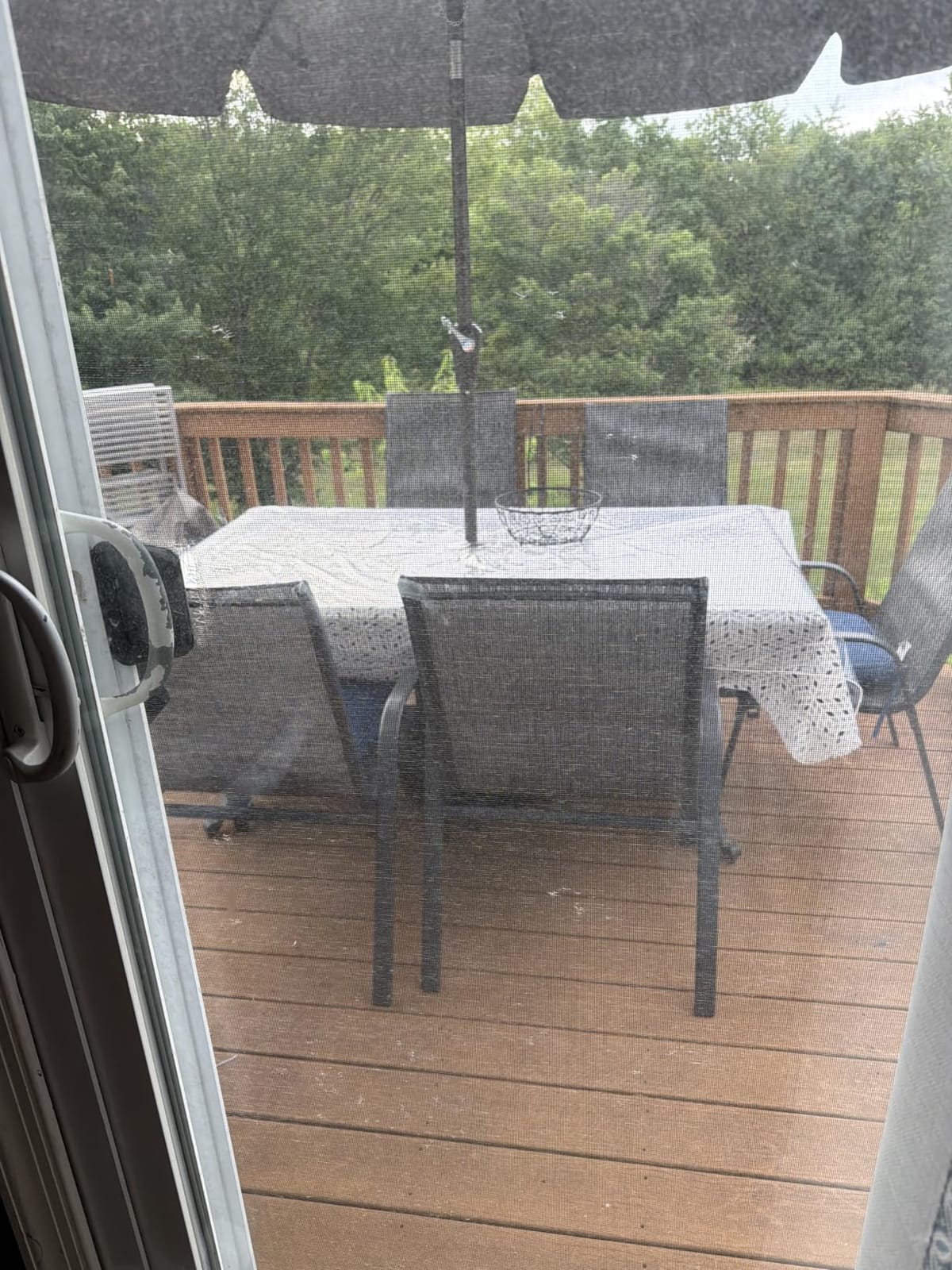 Patio Chairs Set of 4, Outdoor Dining Chairs Stackable for All Weather, Breathable Metal Modern Outside Furniture Chair for Pool Side, Garden, Backyard Deck, Brown customer photo 1