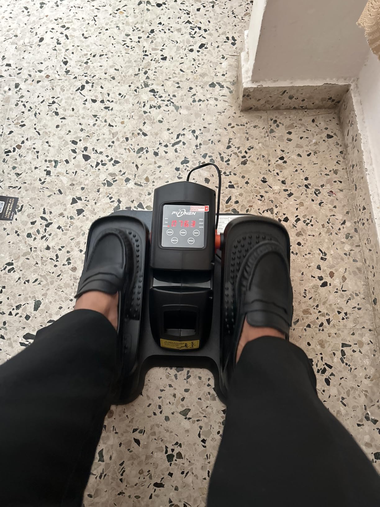 Putnen Under Desk Elliptical Machine, Electric Leg Exerciser for Seniors customer photo 2