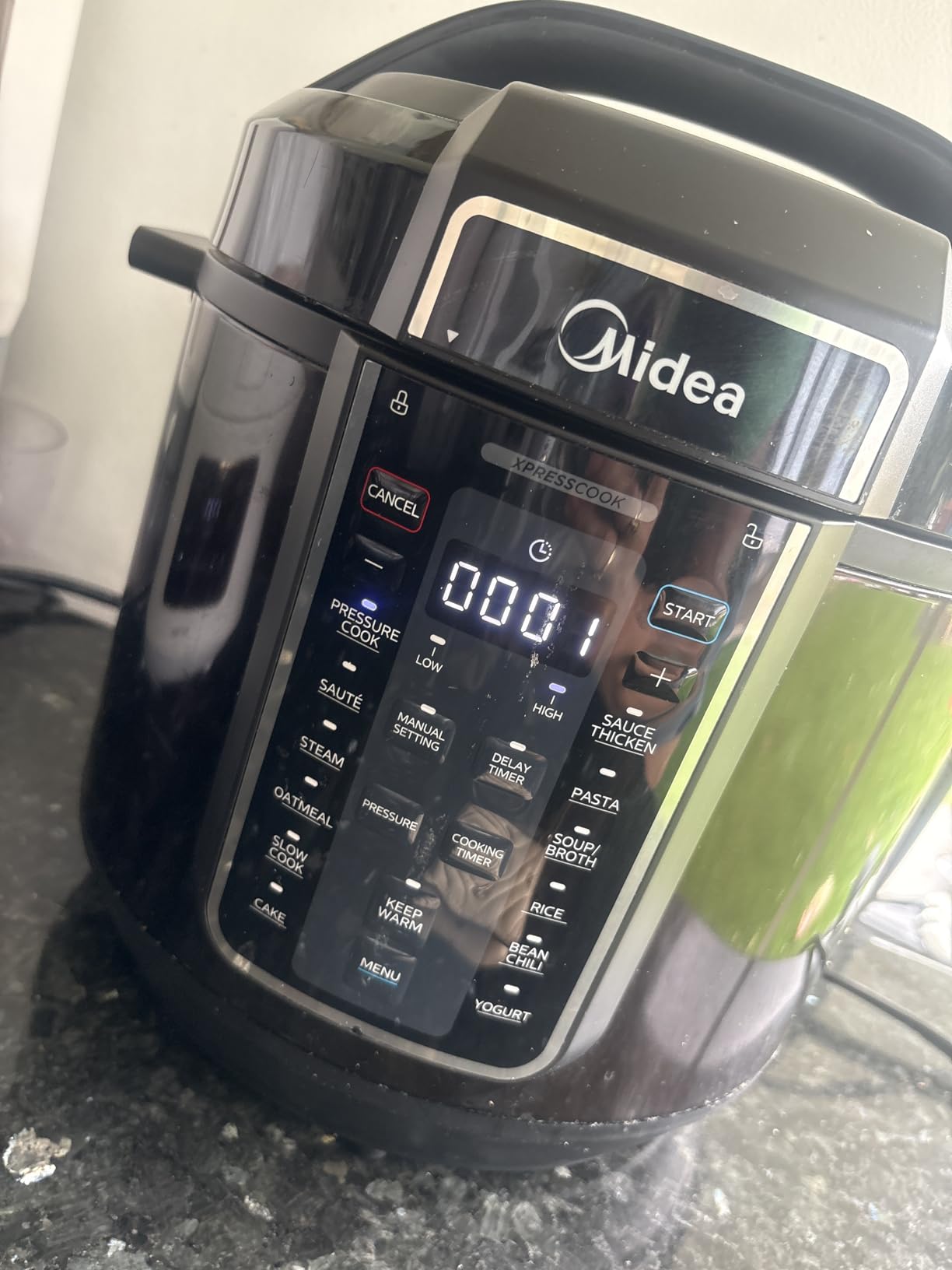 Midea 12-in-1 Electric Pressure Cooker, 6 Quarts, 12 Presets, Multi-Functional Programmable Slow Cooker, Rice Cooker, Steamer, Sauté Pan, Yogurt Maker, and More, Stainless Steel customer photo 1