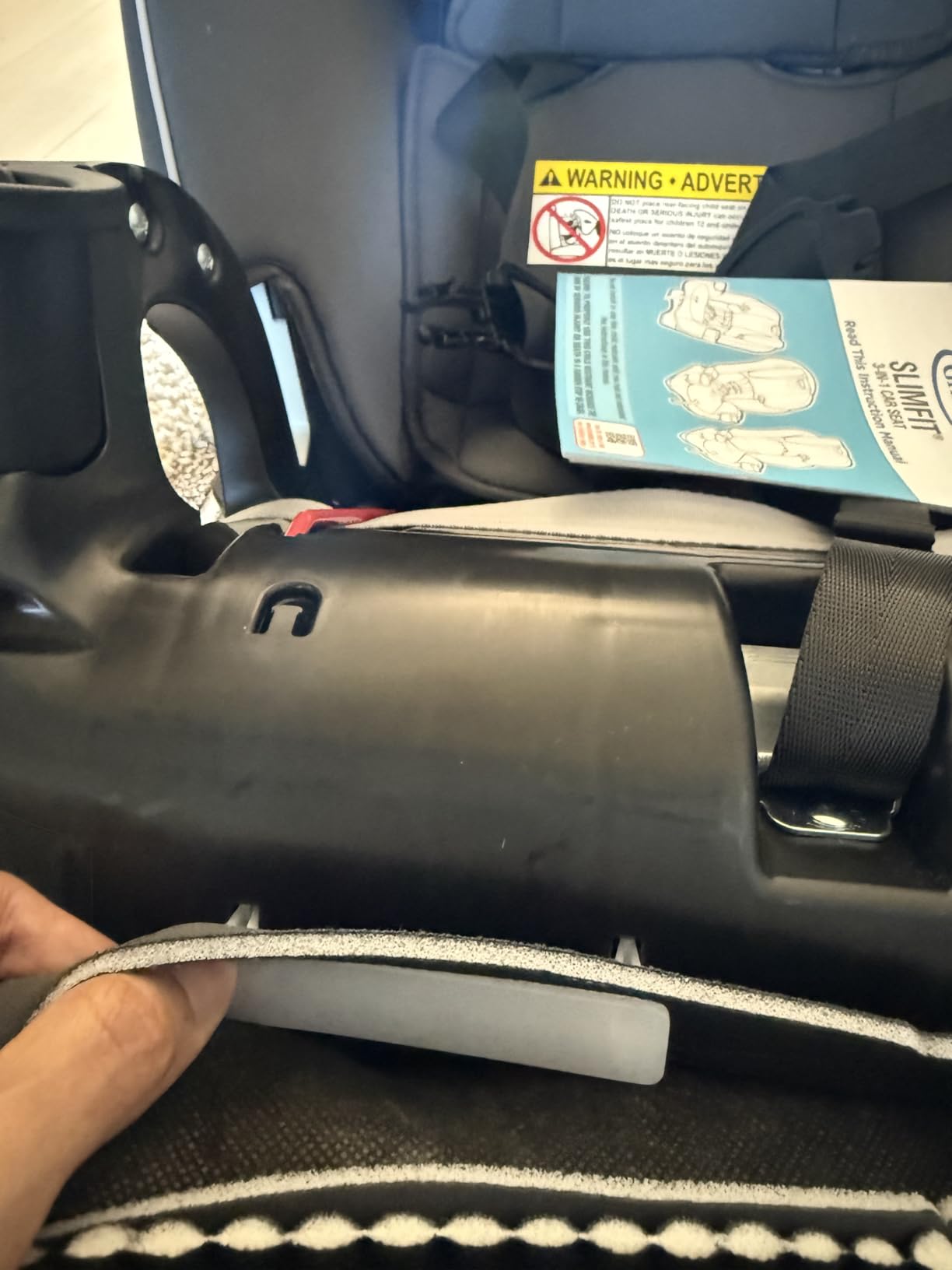 Graco Slimfit 3-in-1 Convertible Car Seat, Silas customer photo 1