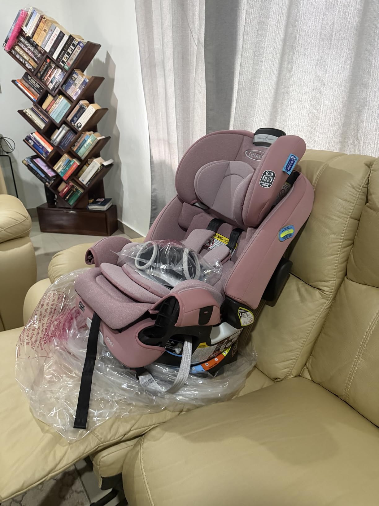 Graco 4Ever DLX 4-in-1 Convertible Car Seat, Maven customer photo 1