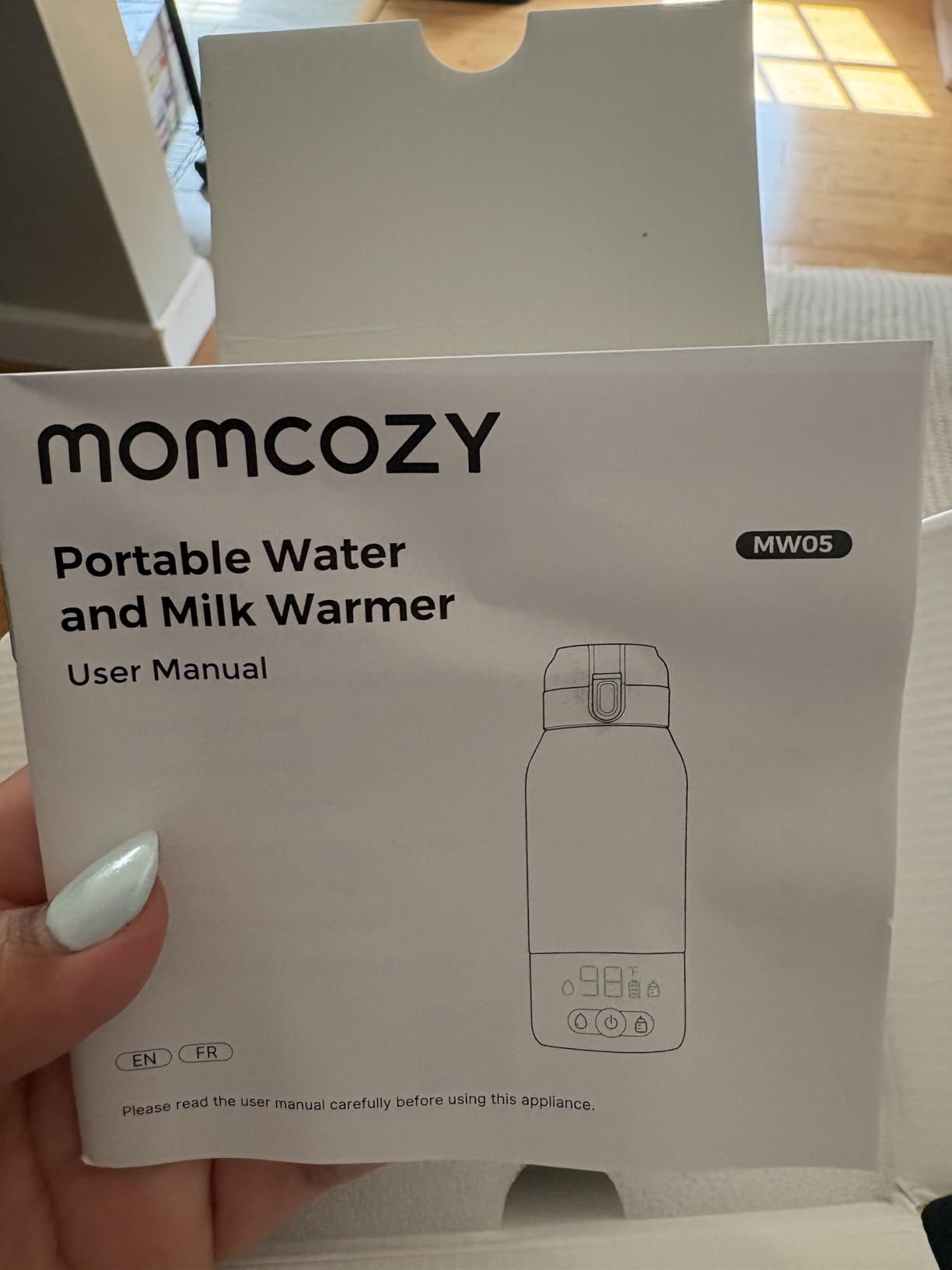 Momcozy Portable Bottle Warmer for Breast Milk, Baby Travel Essentials customer photo 2