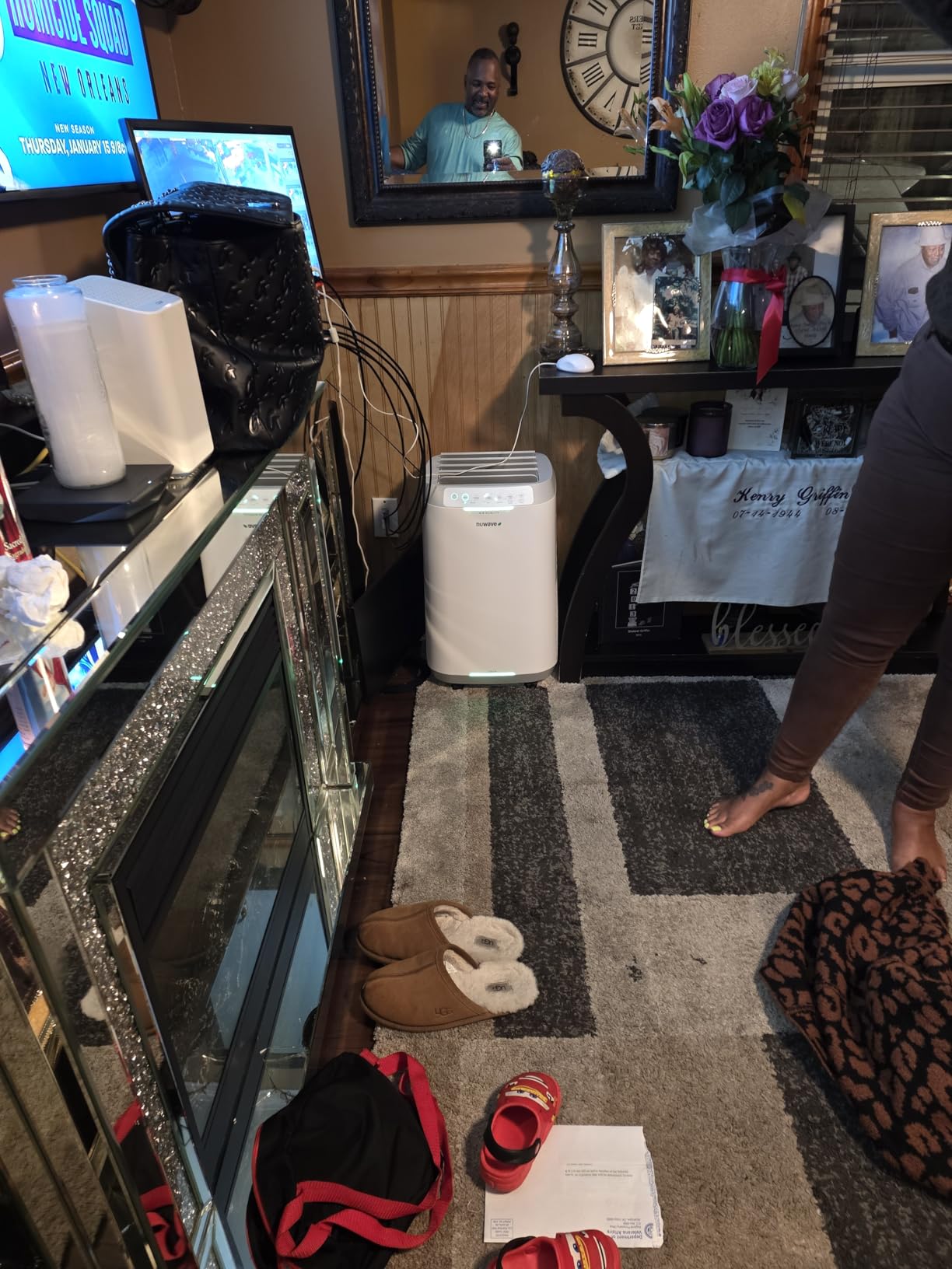 Nuwave Forever Smart Air Purifier for Home, Never Replace Air Filter System customer photo 2