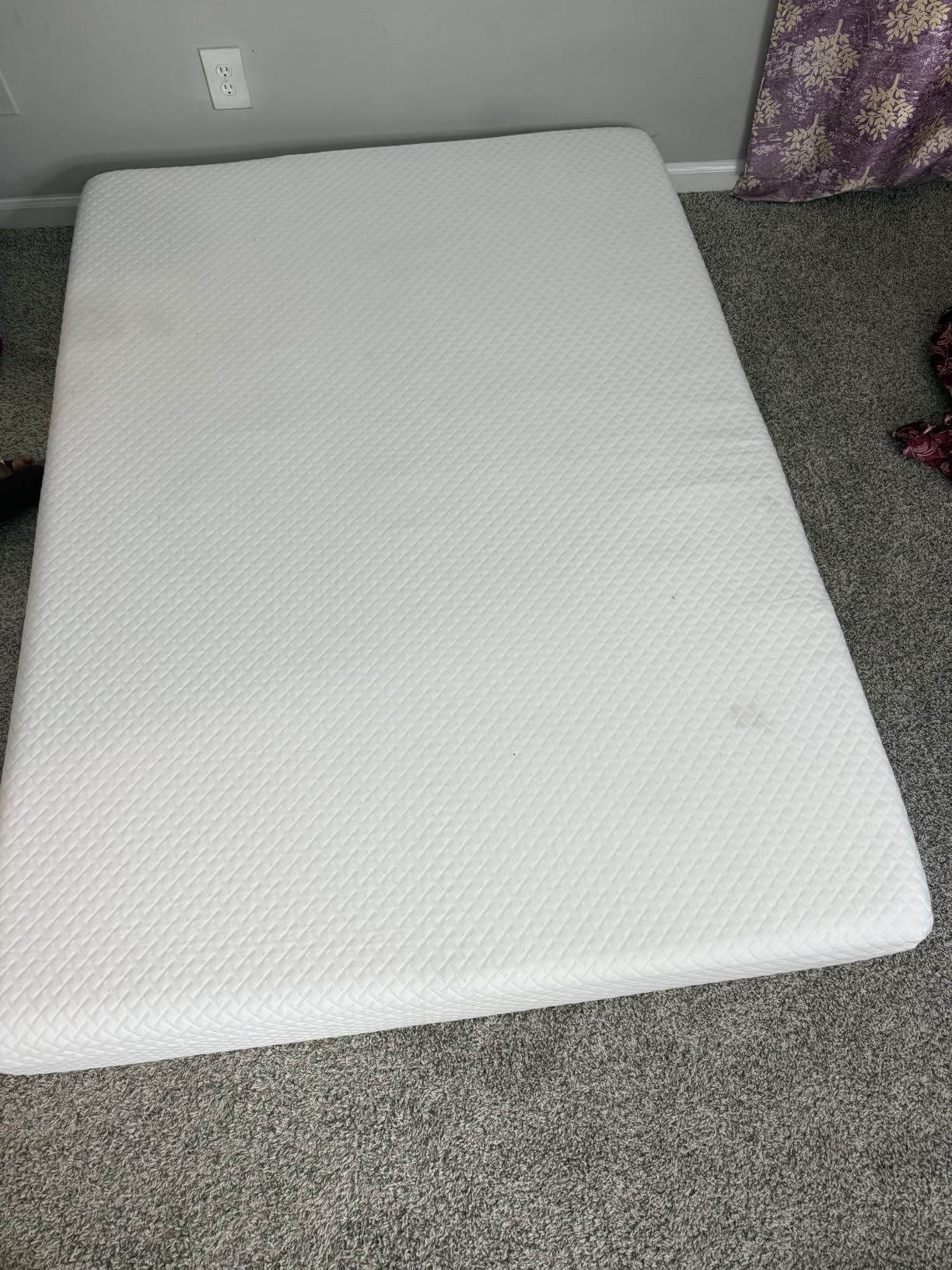 EGOHOME Full Size Memory Foam Mattress 8 Inch, Green Tea, Medium Firm customer photo 2