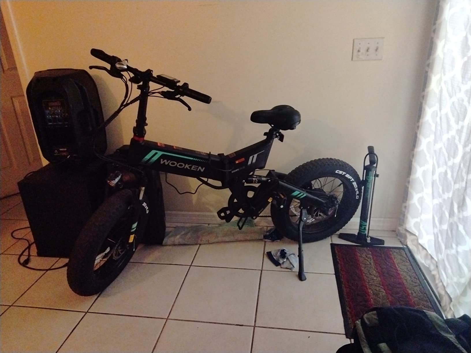 Wooken Electric Bike, 20''X4.0 Fat Tire Electric Bike for Adults customer photo 1