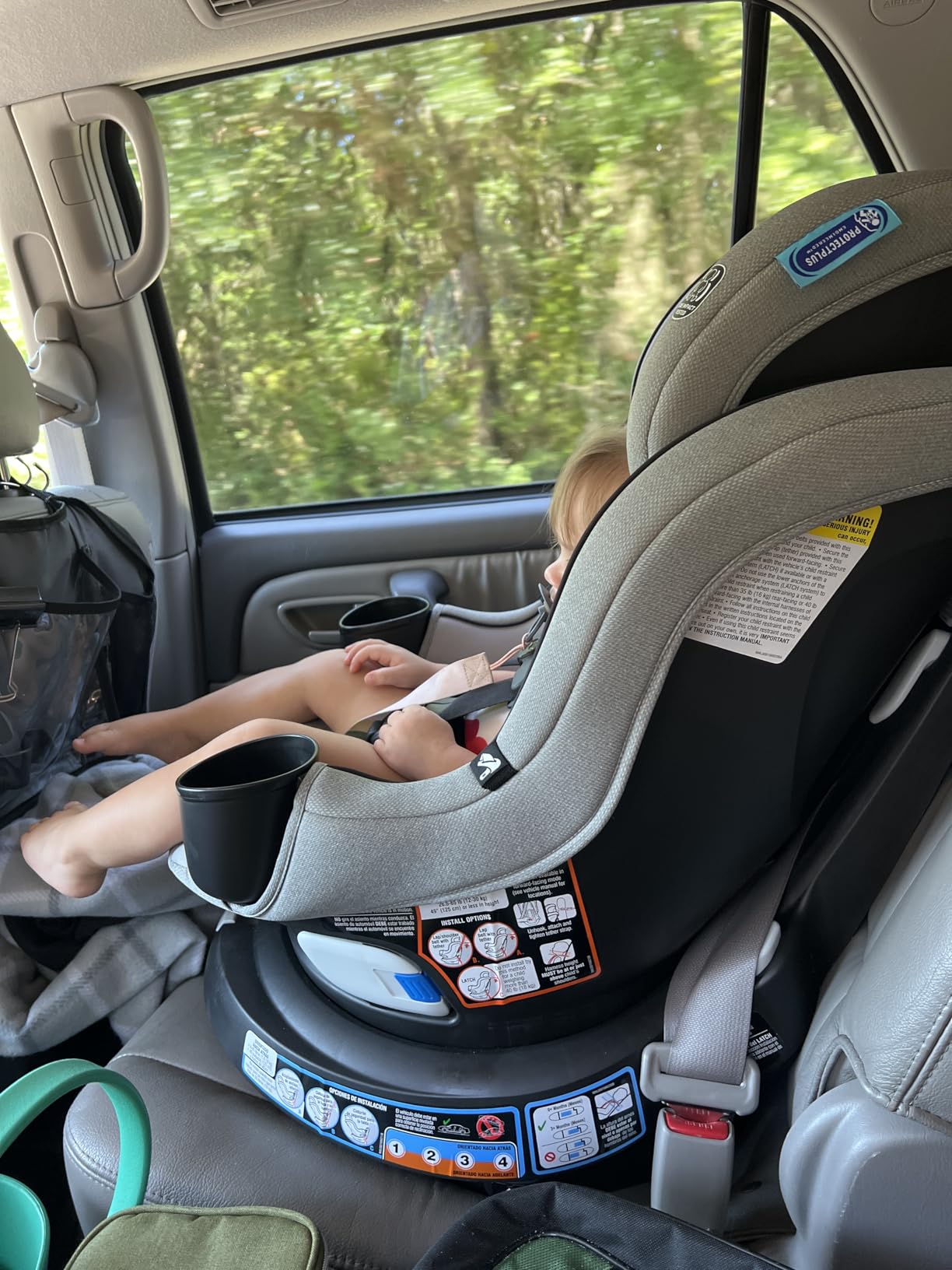 Graco EasyTurn 360 2-in-1 Rotating Convertible Car Seat, Cyran customer photo 1