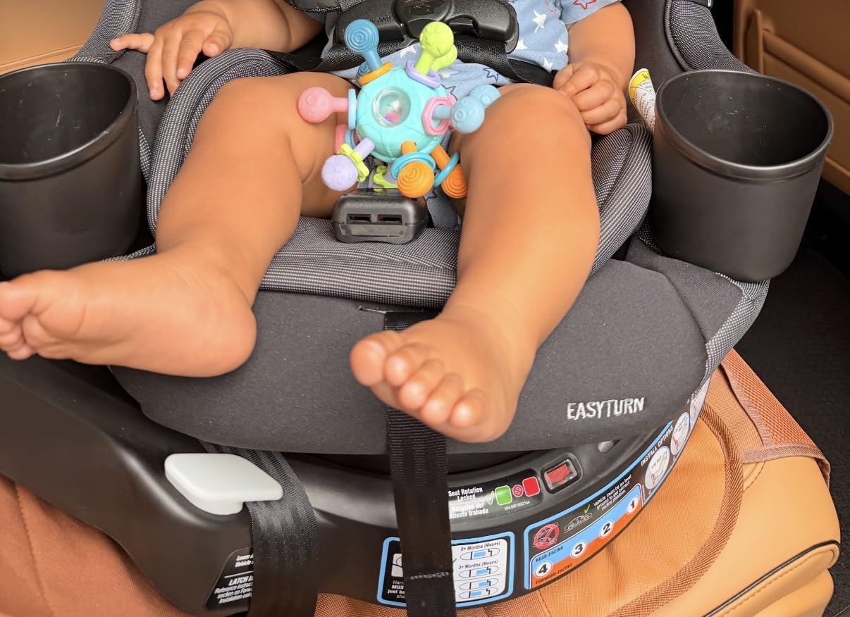 Graco EasyTurn 360 2-in-1 Rotating Convertible Car Seat, Cyran customer photo 2