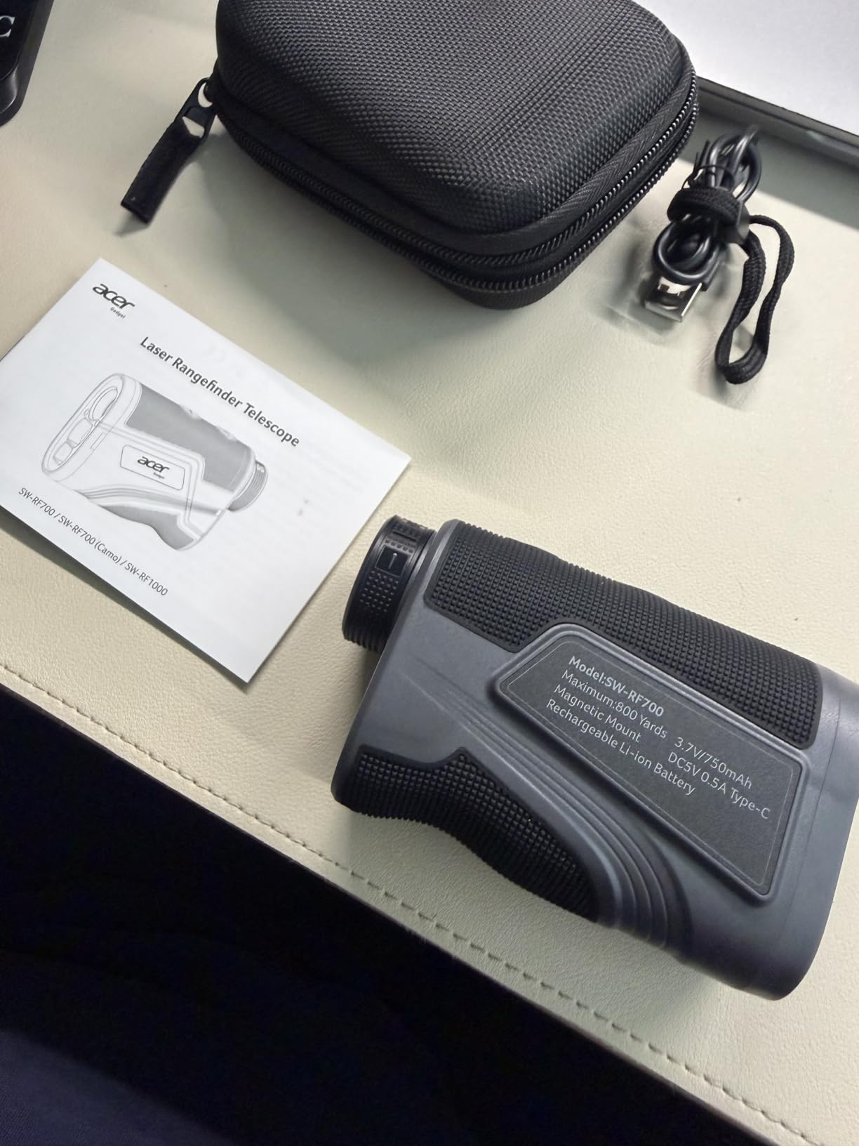 Acer Gadget Golf Rangefinder with Slope On/Off, 800/1200Yards, Golf Gifts customer photo 2
