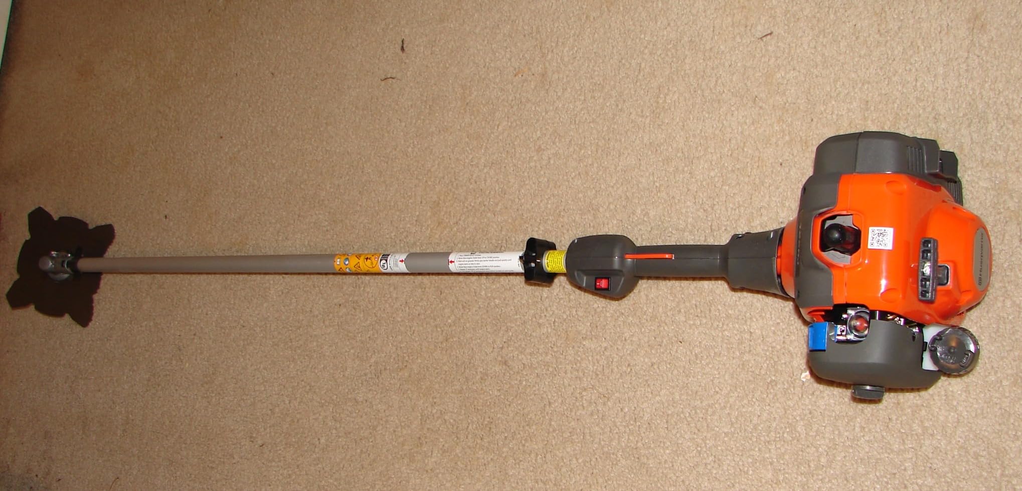 Husqvarna 122RJ Multi-Purpose Gas Brush Cutter with String Trimmer Head customer photo 2