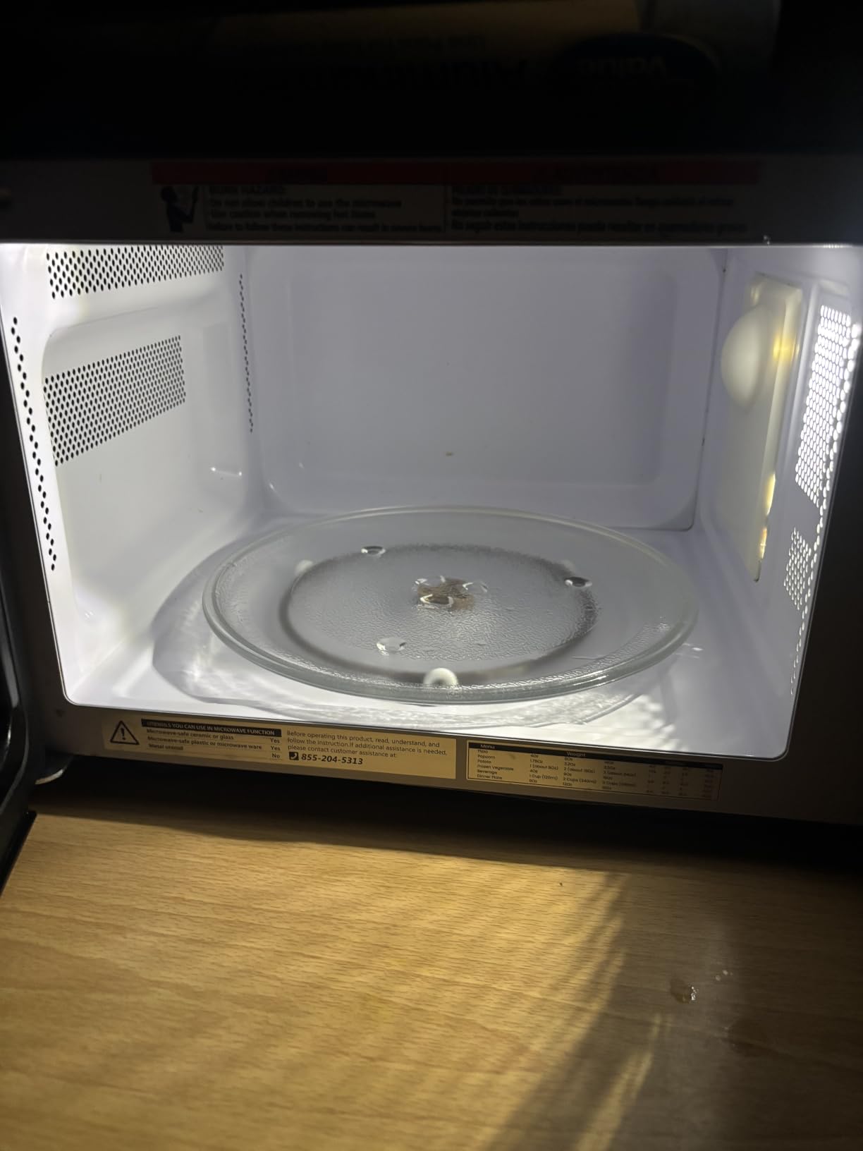 TOSHIBA Microwave Oven, 0.9 Cu.Ft, 900W, Stainless Steel customer photo 2
