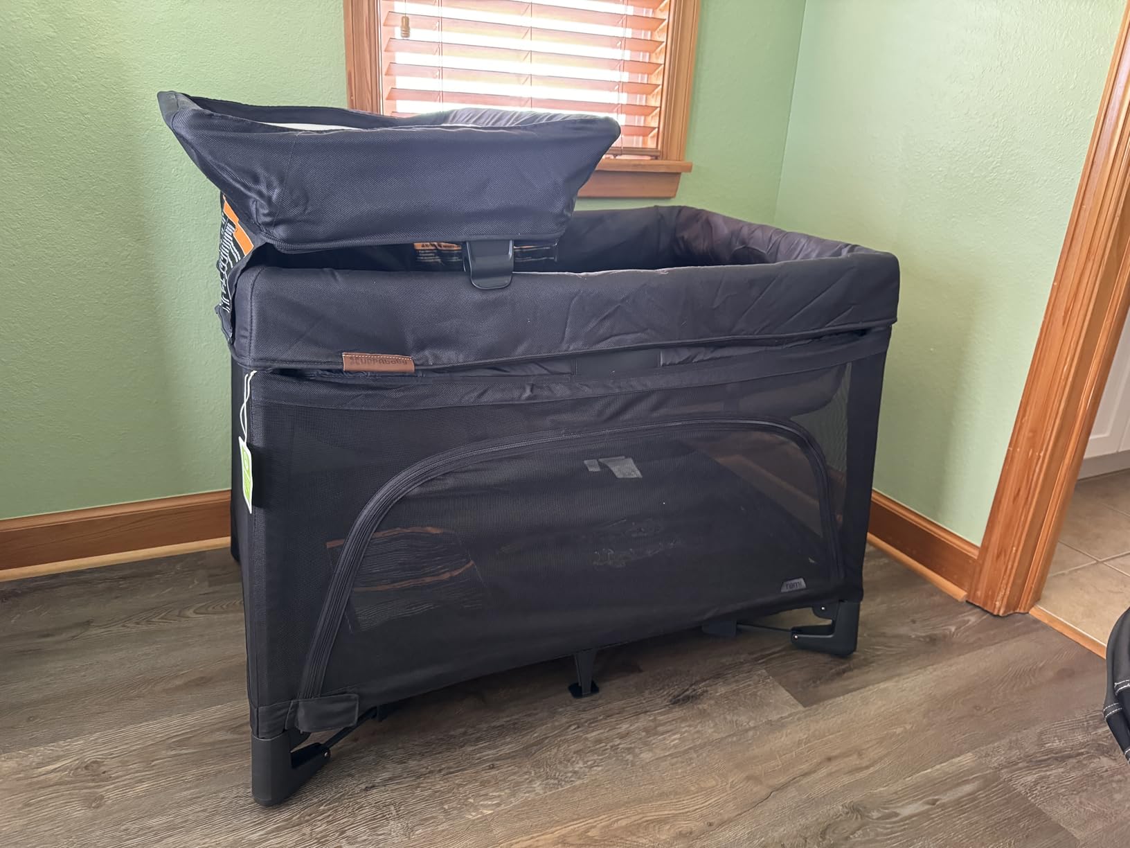 UPPAbaby Remi 3-in-1 Portable Playard, Bassinet & Travel Crib - Wells customer photo 2
