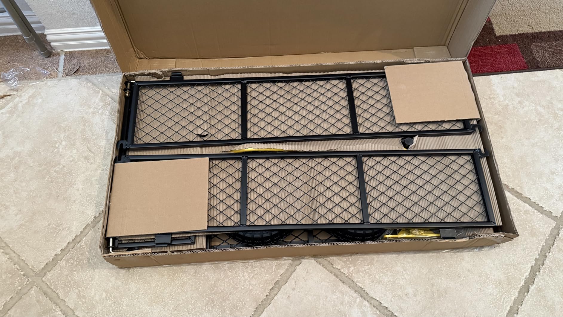 VEVOR Steel Garden Cart 500 lbs Heavy Duty Garden Wagon Cart on Wheels customer photo 2