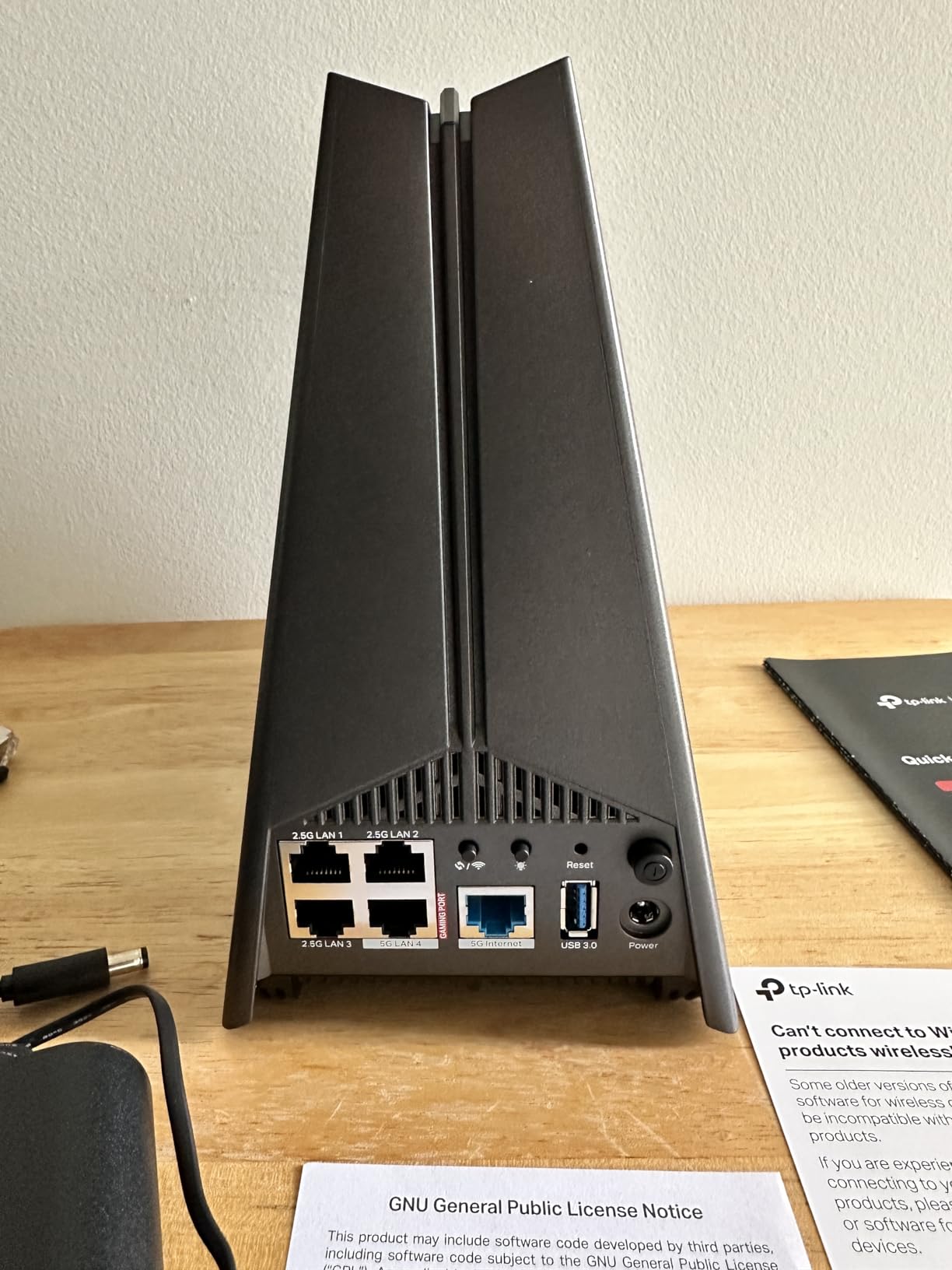 TP-Link Tri-Band BE11000 Wi-Fi 7 Gaming Router (Archer GE650) customer photo 1