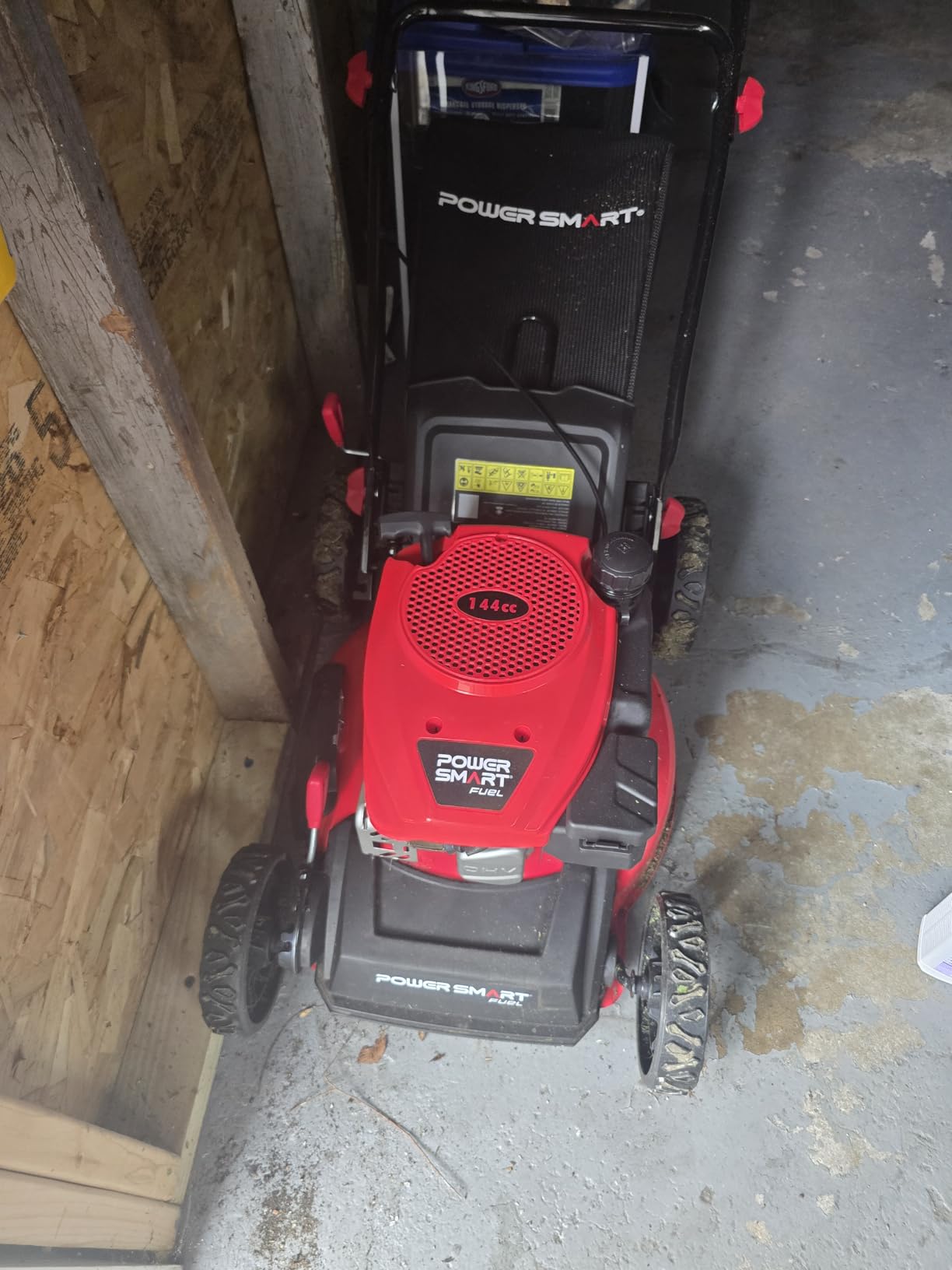 PowerSmart 22-Inch 170cc Self Propelled Gas Lawn Mower customer photo 1
