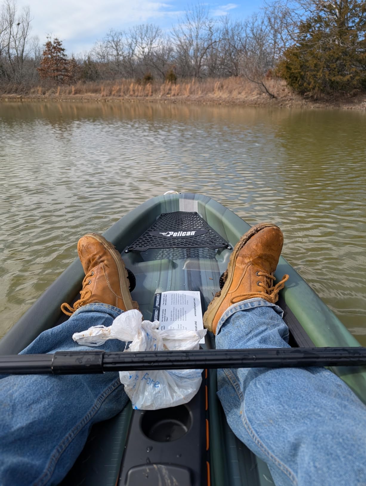 Pelican Sentinel 100X - Angler Sit on top Fishing Kayak - Lightweight - Ergolounge™ Seating System customer photo 1