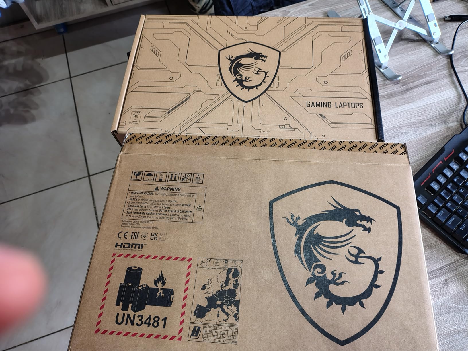 msi Katana 15 HX 15.6” 165Hz QHD+ Gaming Laptop: Intel Core i9-14900HX, NVIDIA Geforce RTX 5070, 32GB DDR5, 1TB NVMe SSD, RGB Keyboard, Win 11 Home: Black B14WGK-016US customer photo 2