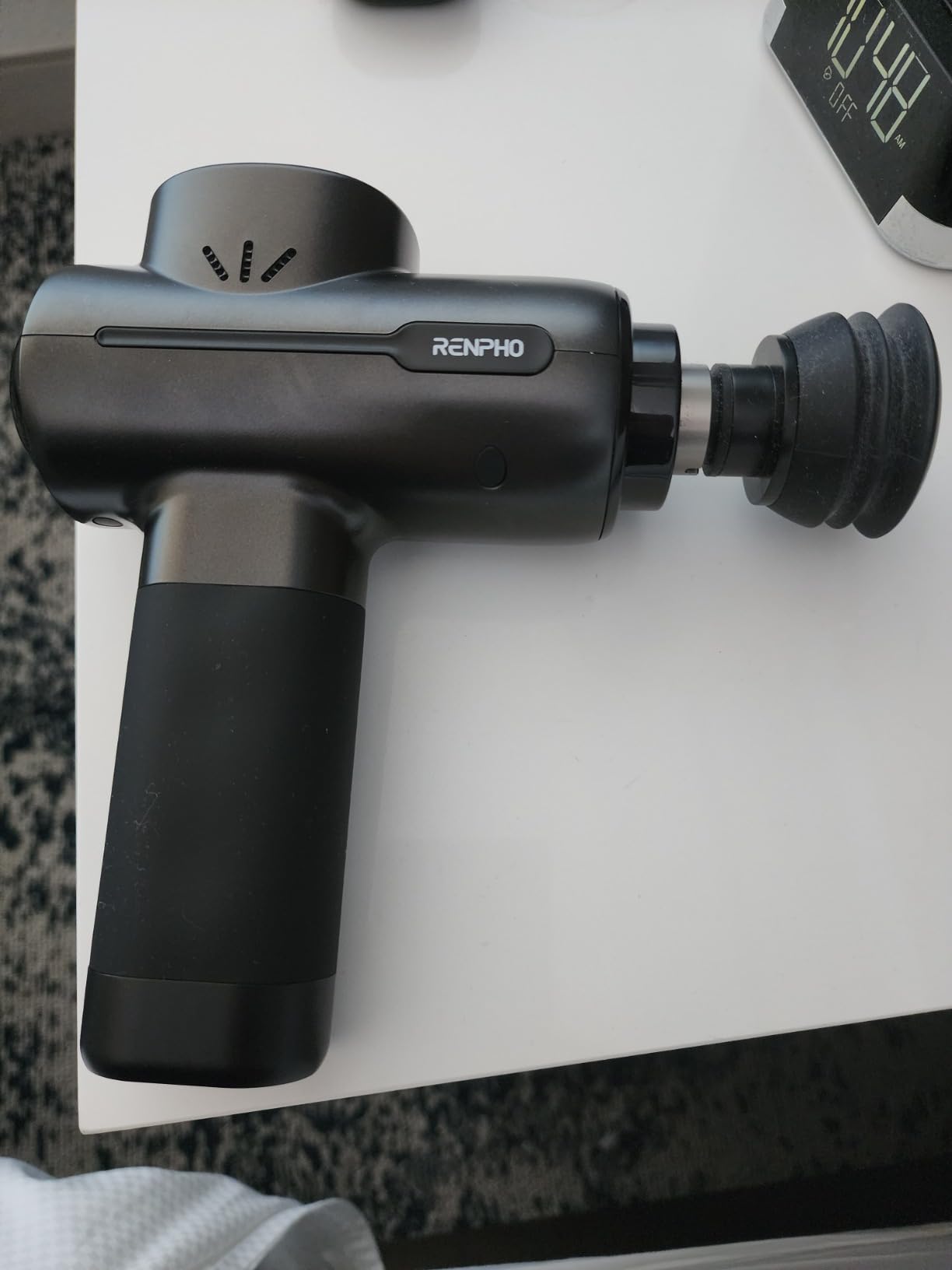 RENPHO Active+ Massage Gun, App-Controlled Guided Courses, Bluetooth customer photo 1