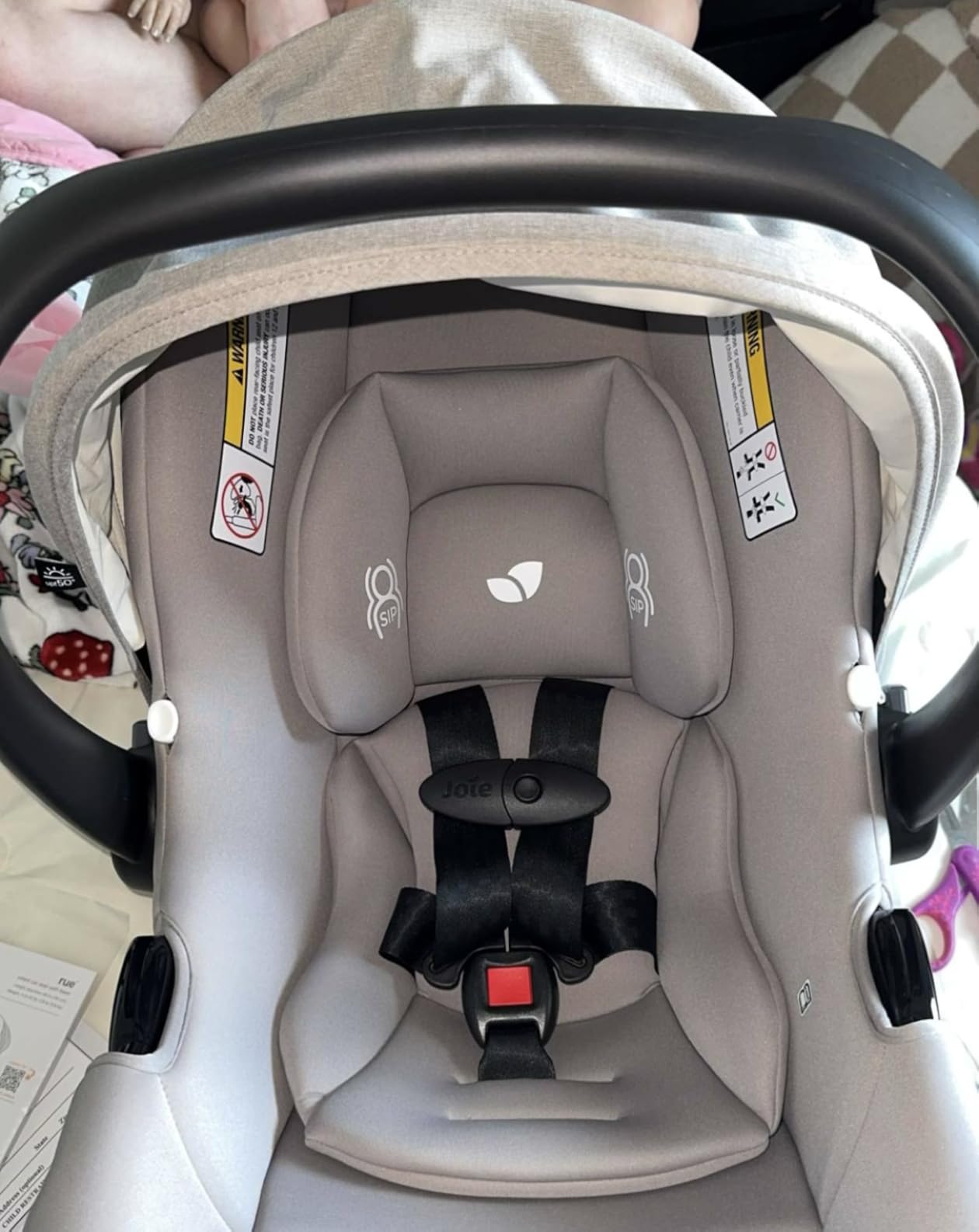 Joie Rue Infant Car Seat & Anti-Rebound Base, Lightweight customer photo 2