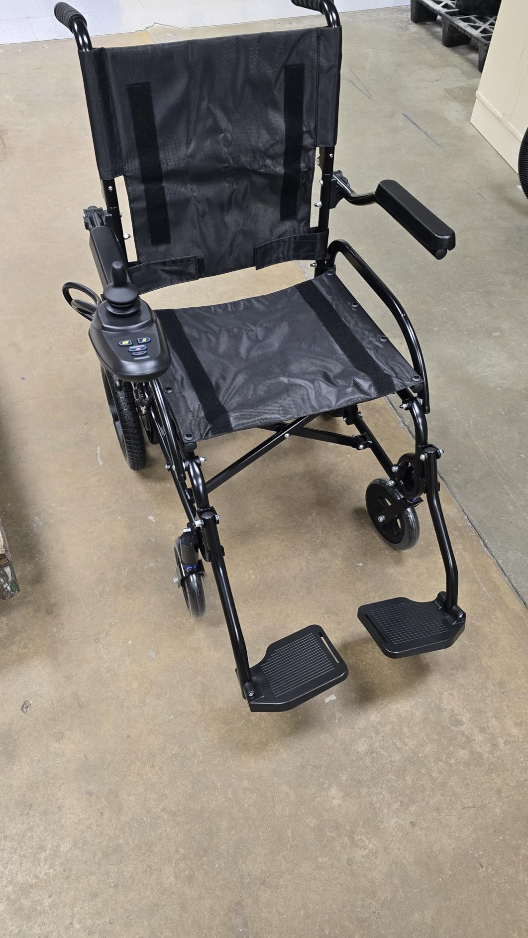Vive Lightweight Electric Wheelchair for Adults - Foldable Power Wheel customer photo 1
