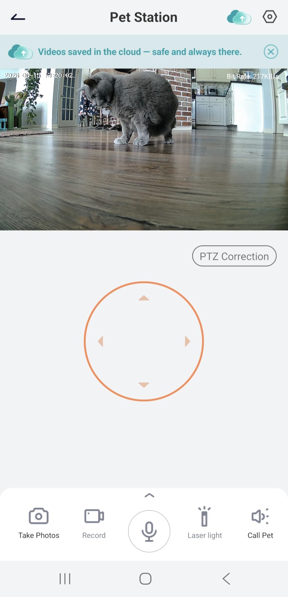 ZUMIMALL Pet Camera with Laser Toy, 2K WiFi Dog Cat Camera with Phone App customer photo 1