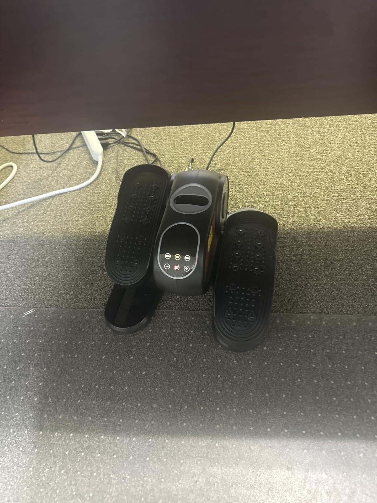 MERACH Under Desk Elliptical, Leg Exerciser While Sitting for Seniors customer photo 1