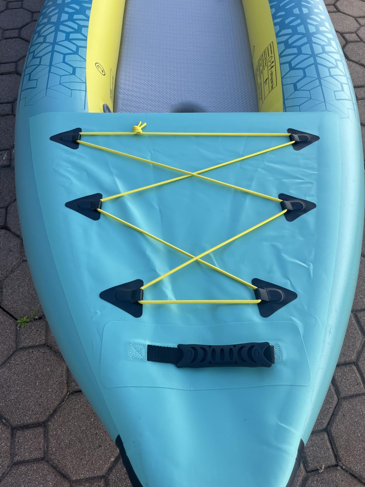 S AFSTAR Inflatable Kayak, 2 Person Canoe with 507 lbs Capacity, Drop-Stitch Floor, All Accessories & Carry Bag, 12.5 ft Large Sit in Tandem Kayak for Fishing, Camping & Exploring for Adults customer photo 1