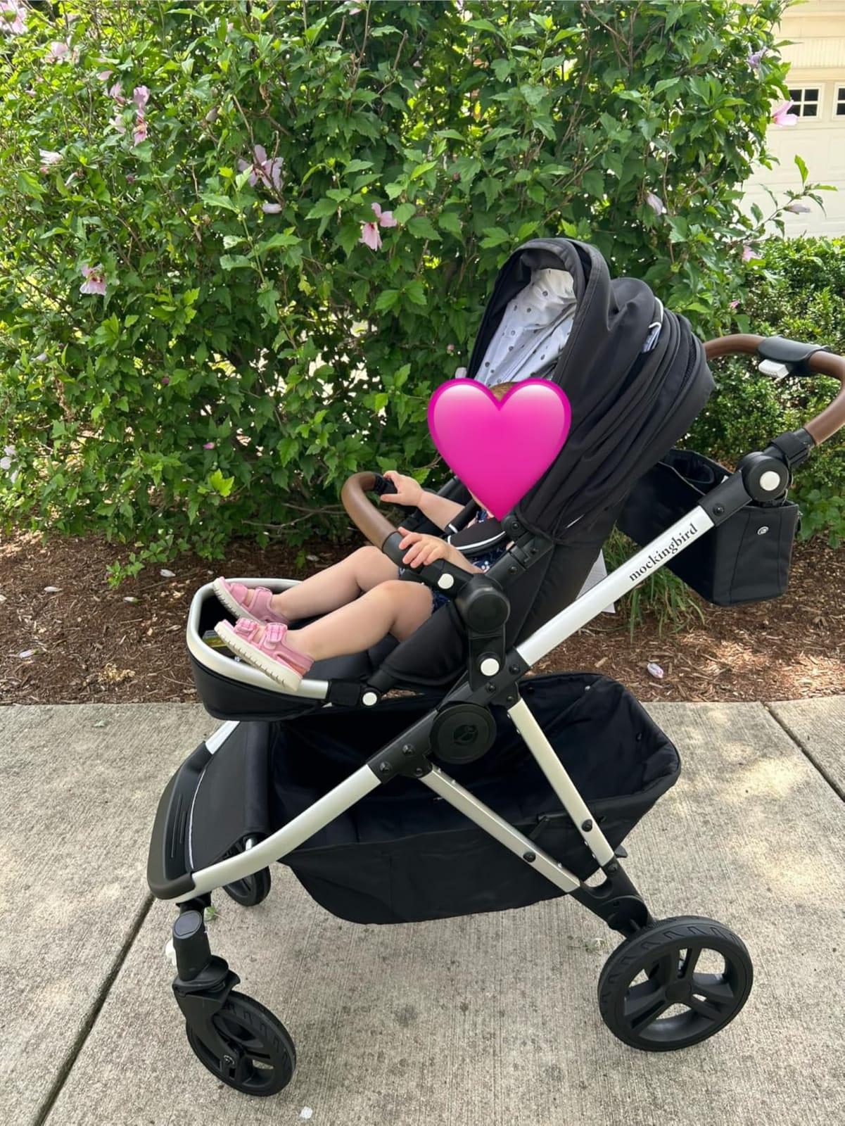 Mockingbird 3.0 Single-to-Double Convertible Stroller, Sage customer photo 2