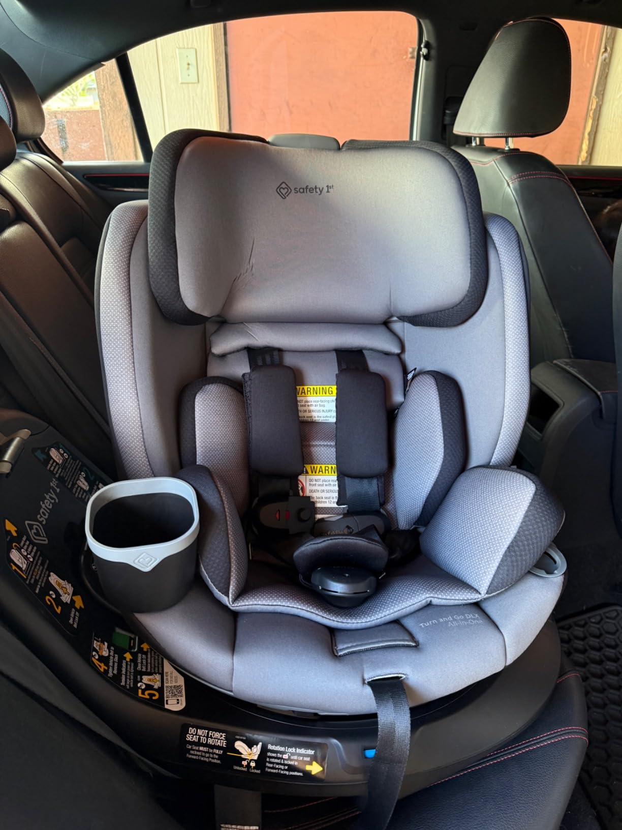 Safety 1st Turn and Go 360 DLX 360 Car Seat, Rotating All-in-One Convertible Car Seat, Stonington customer photo 2