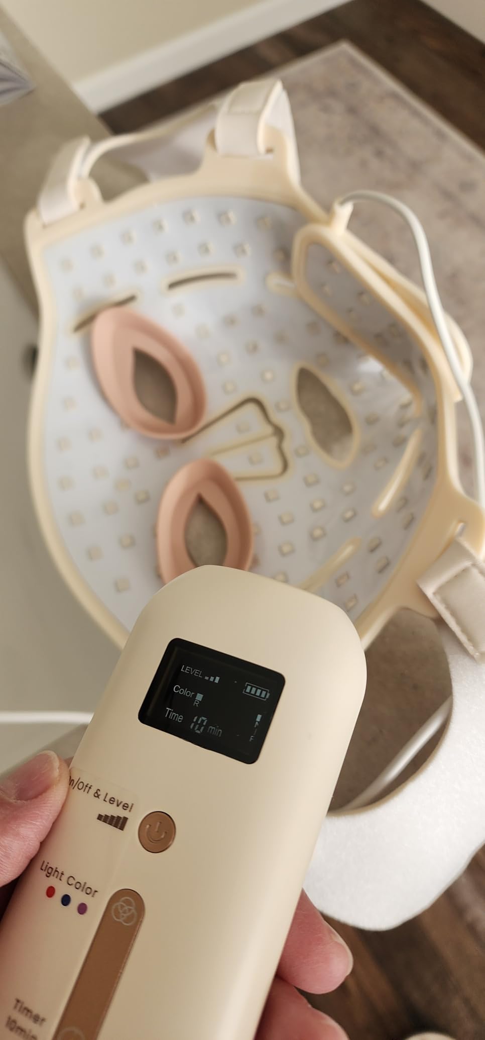 RENPHO Red Light Therapy Mask for Face, FDA-Cleared,Birthday Gifts for Wife customer photo 1