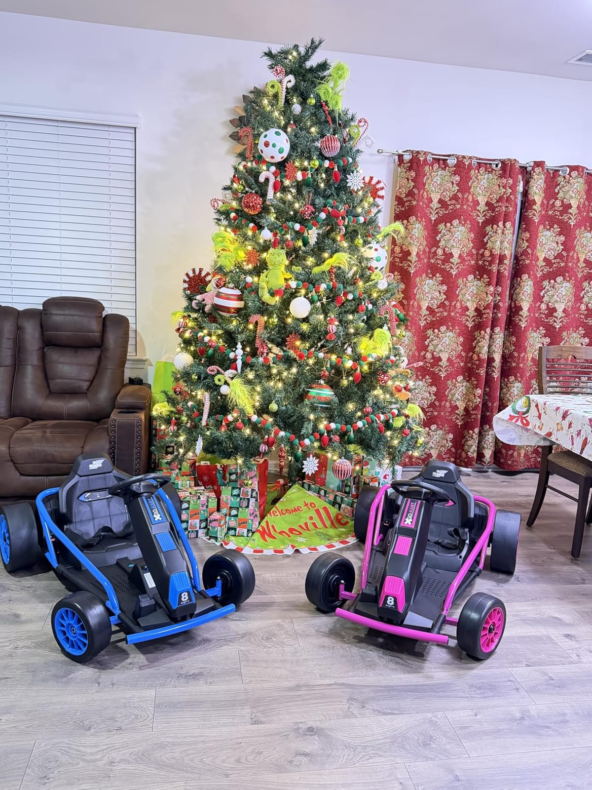 24V Go Kart for Kids 8-15 Years,300W*2 Motors,9Ah Battery 8.1MPH Fast Speed customer photo 1