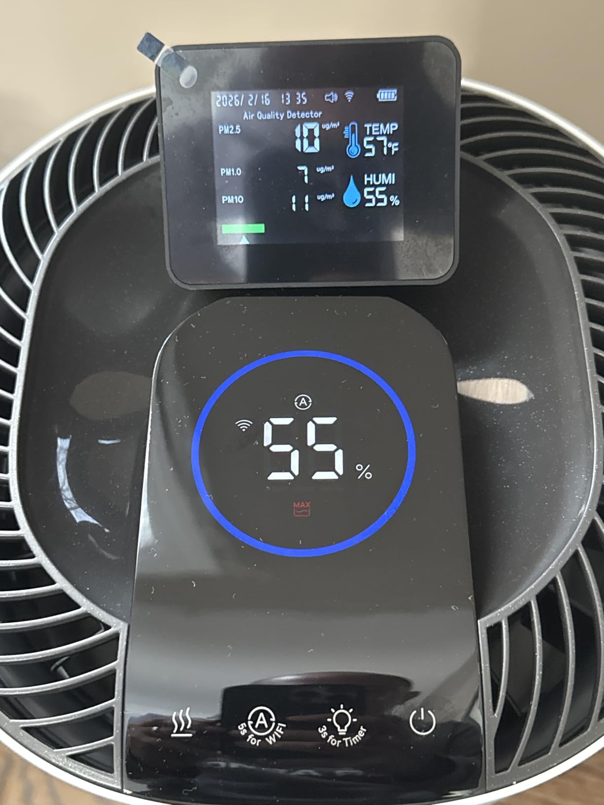 DREO 10L Smart Evaporative Humidifiers for Bedroom up to 1000ft², 50H customer photo 2