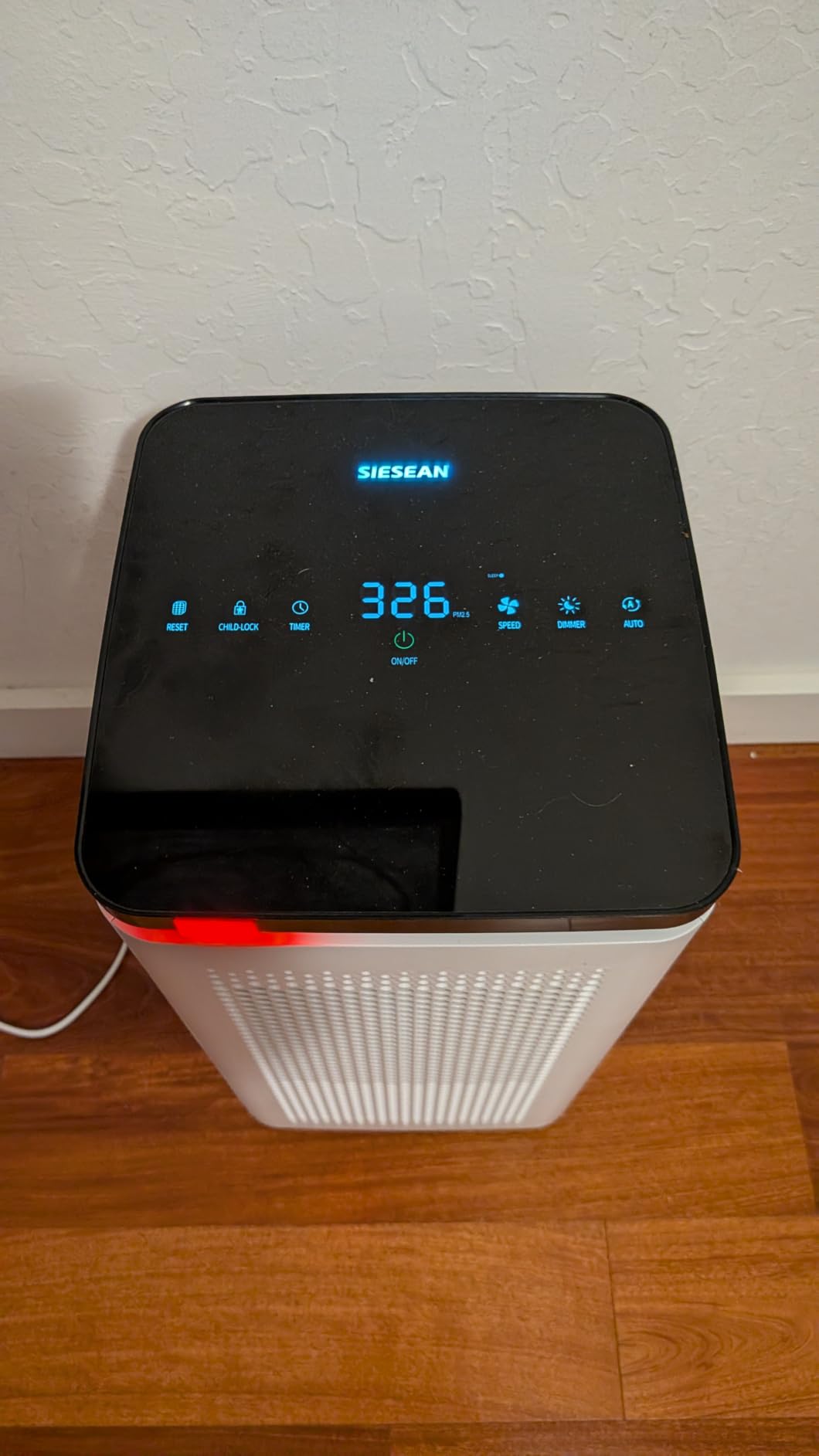 Hepa Air Purifiers for Home up to 3500 Ft², 235 CADR, 30dB Quiet Operation | H13 True HEPA with Carbon Filter, Air Cleaner for Dust, Pollen, Pet Hair, Smoke, VOCs, Odors, Air Quality Display, Auto Mode customer photo 1