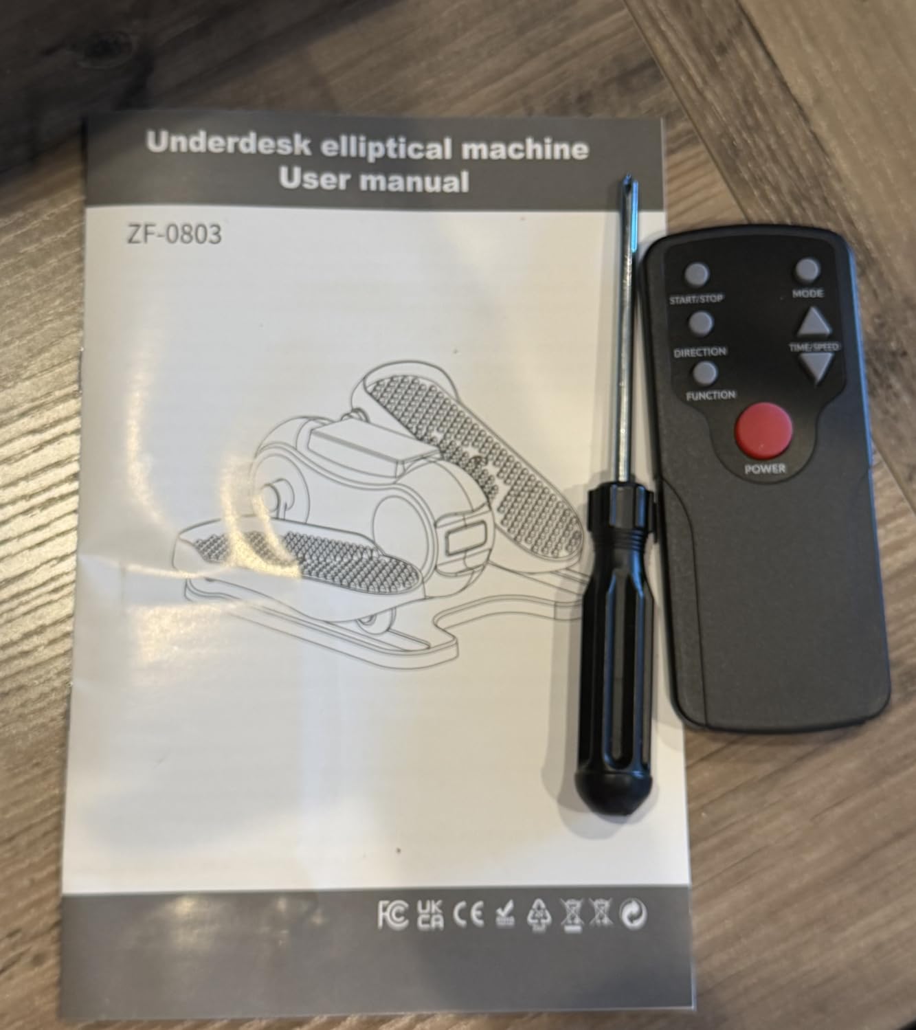 Yagud Under Desk Elliptical Machine, Elliptical Leg Exerciser as Seen on TV customer photo 1
