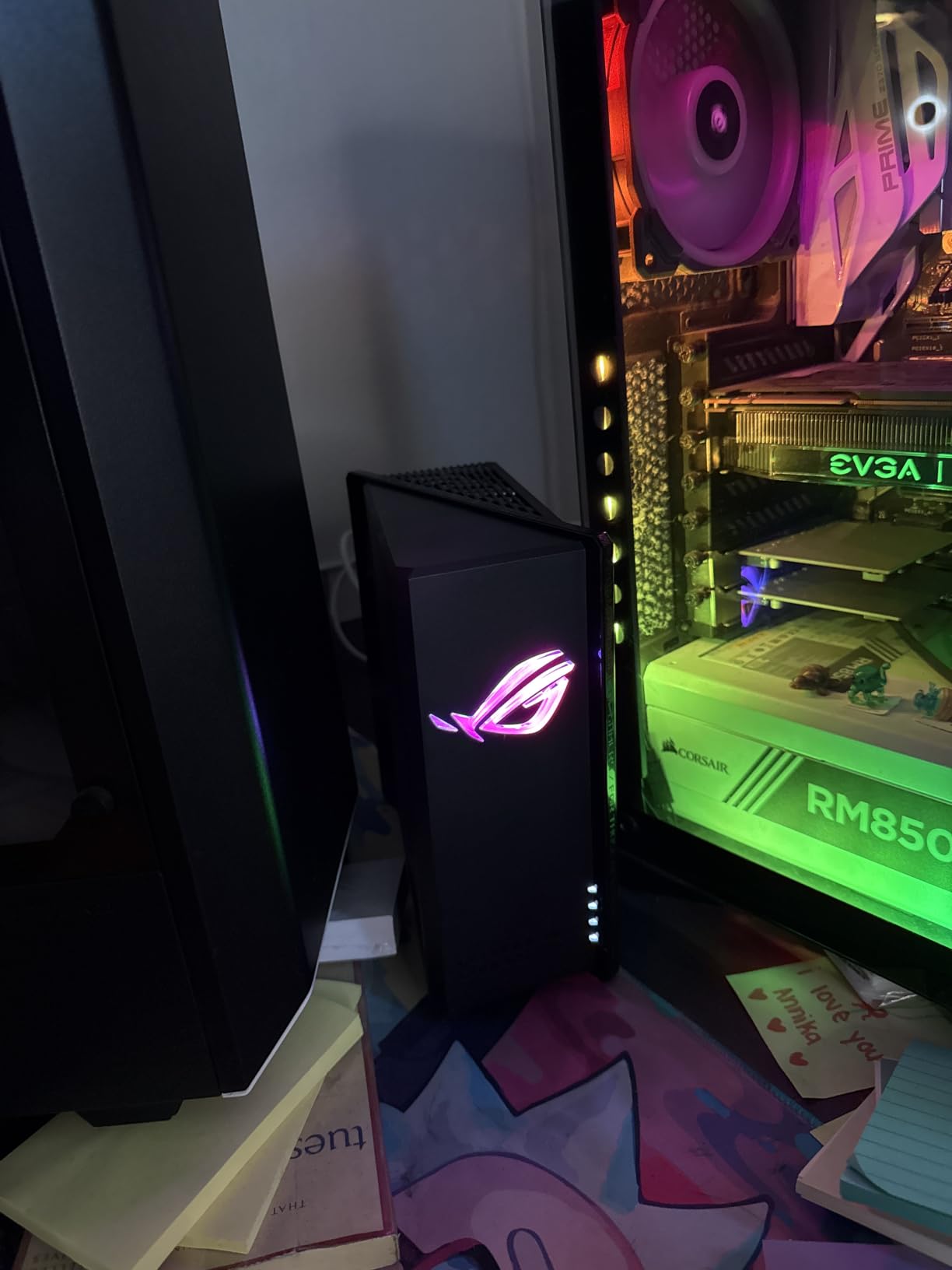 ASUS ROG Strix GS-BE12000 WiFi 7 Gaming Router - Tri-Band, 12Gbps, Mesh customer photo 2