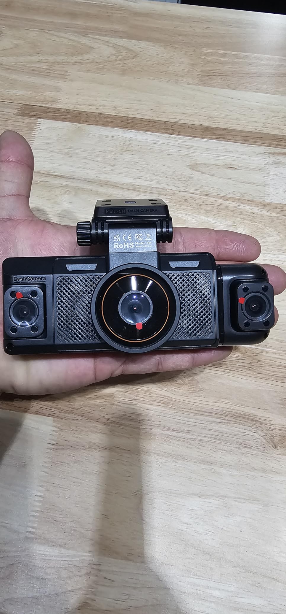 IIWEY N6 360° Dash Cam 4 Channel, Free 128GB Card, 8 IR Lights Night Vision customer photo 2