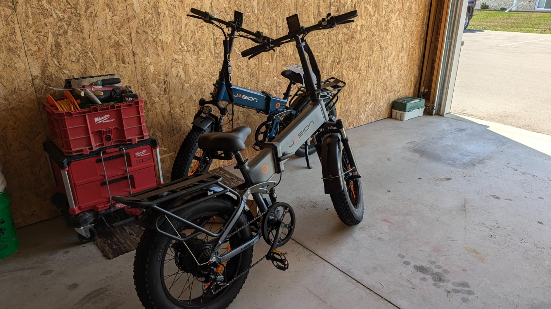 Jasion X-Hunter/ST/PRO Electric Bike for Adults,1800W/1400W Peak 20''Fat Tire Foldable Ebike,Folding E Bike Up to 80/70 Miles Range,720/624WH Removable Battery,30 MPH E Bike,Certified by UL2849 customer photo 1