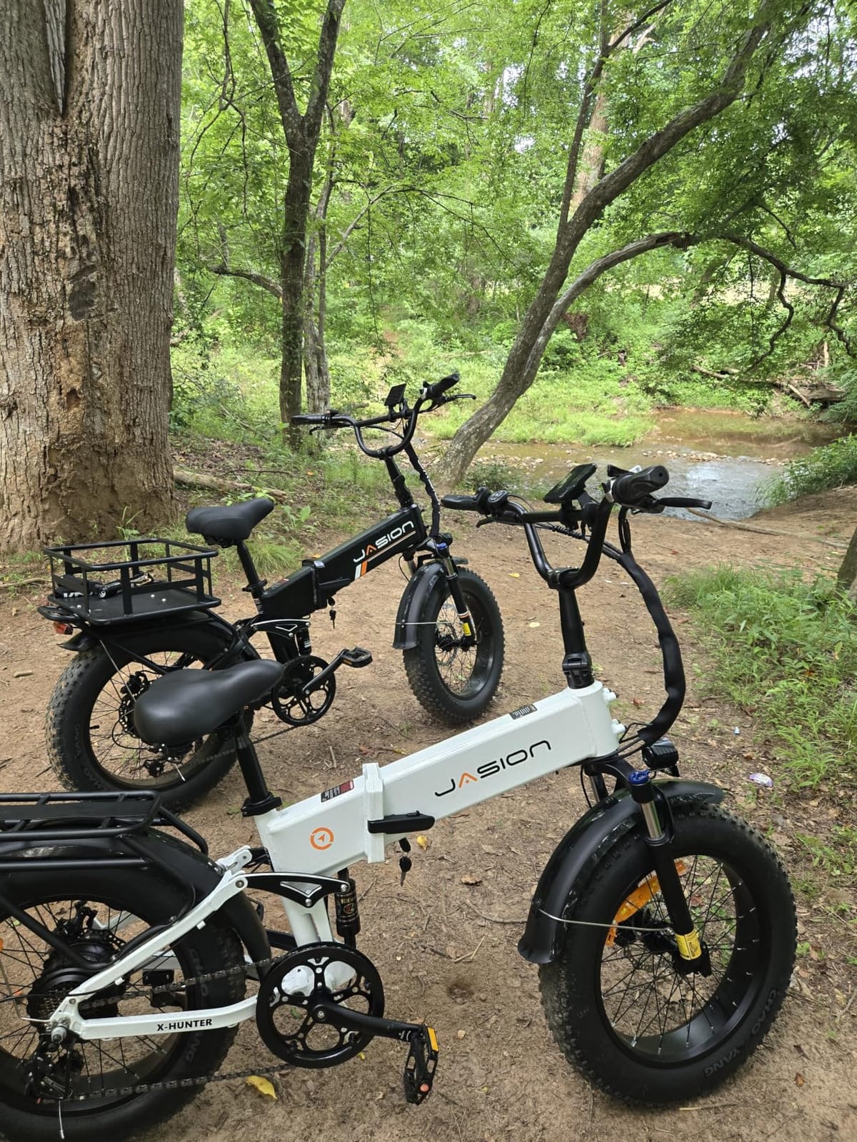 Jasion X-Hunter/ST/PRO Electric Bike for Adults,1800W/1400W Peak 20''Fat Tire Foldable Ebike,Folding E Bike Up to 80/70 Miles Range,720/624WH Removable Battery,30 MPH E Bike,Certified by UL2849 customer photo 2