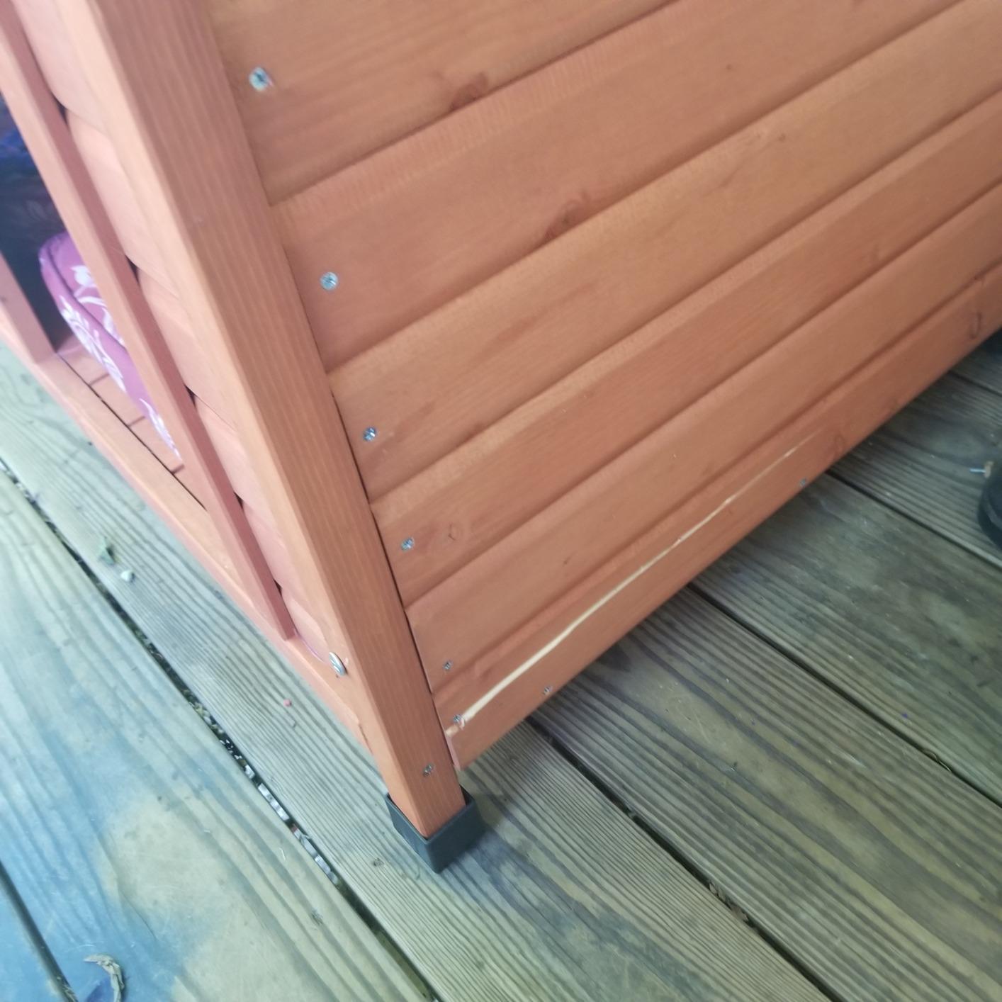 Insulated Dog House for Outside, Weatherpoof Dog House Outdoor Indoor customer photo 2