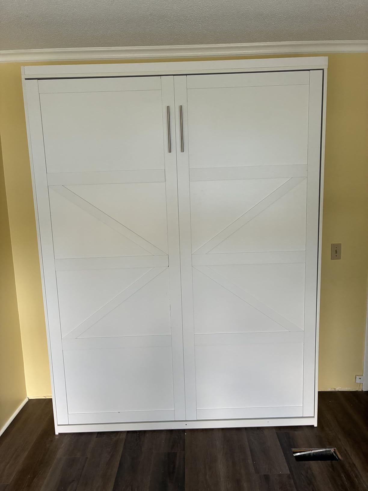 ROOMTEC Queen Murphy Bed with Smooth Pneumatic Lift, Space-Saving Wall Bed customer photo 2