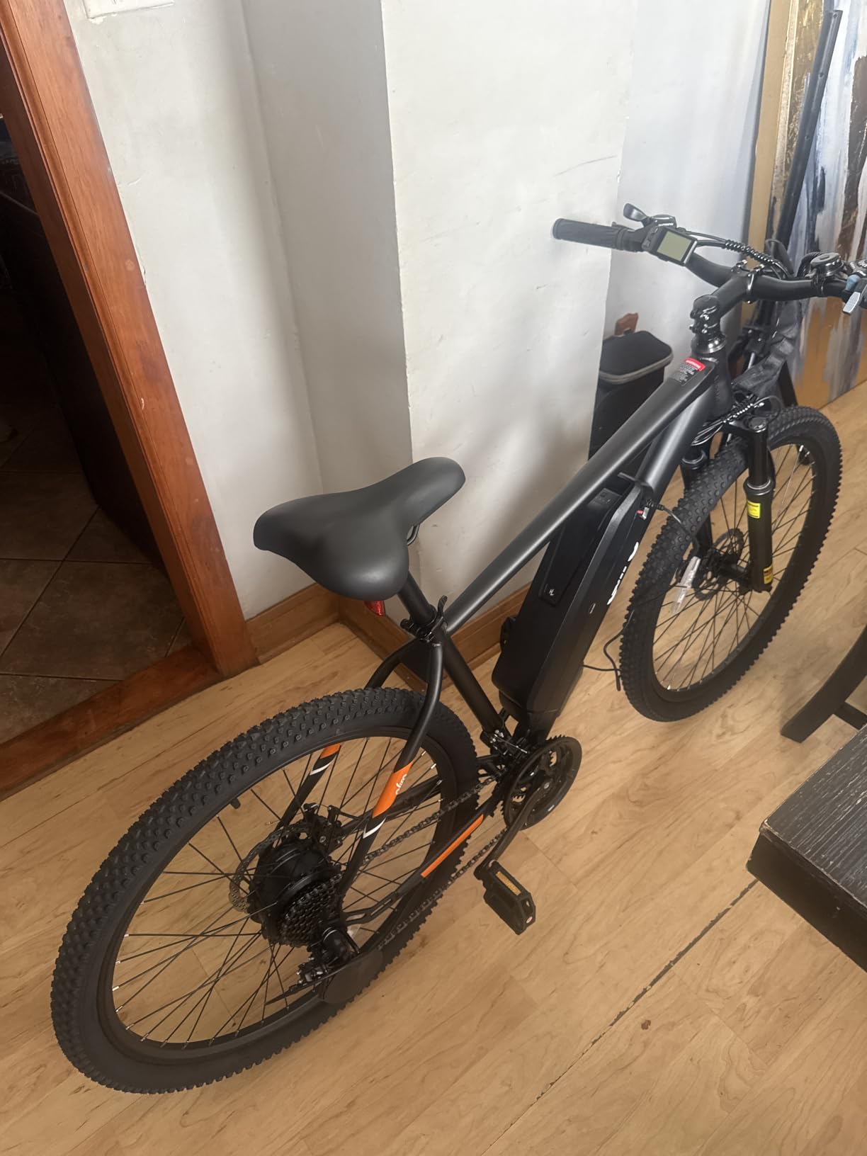 Qlife Racer Electric Bike for Adults - 21-Speed Mountain Lightweight Ebike with Peak 1000W Brushless Motor,48V 375Wh Removable Battery,26X2.1 Tire Step Over E-MTB,Up to 40 Miles Range customer photo 2