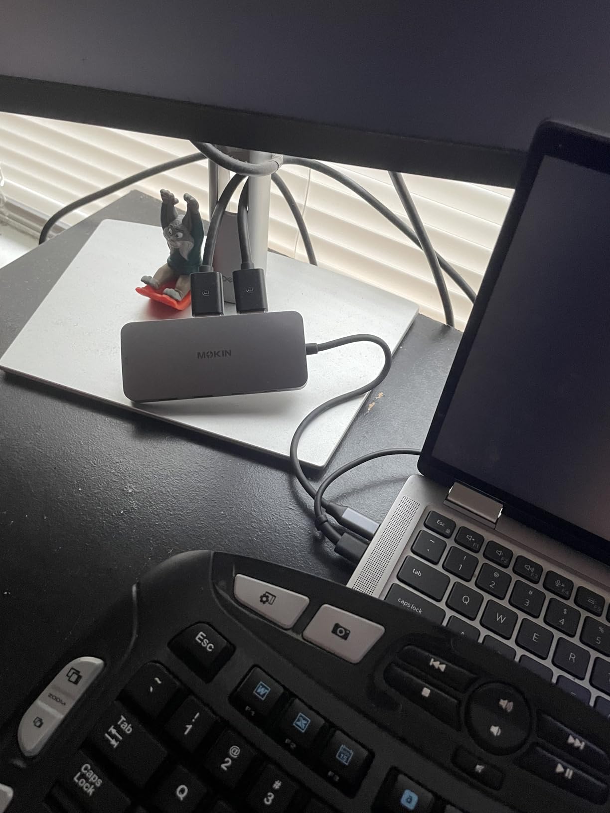 MOKiN Laptop Docking Station Dual Monitor 4K HDMI USB C Hub for Dell/HP/Mac customer photo 1