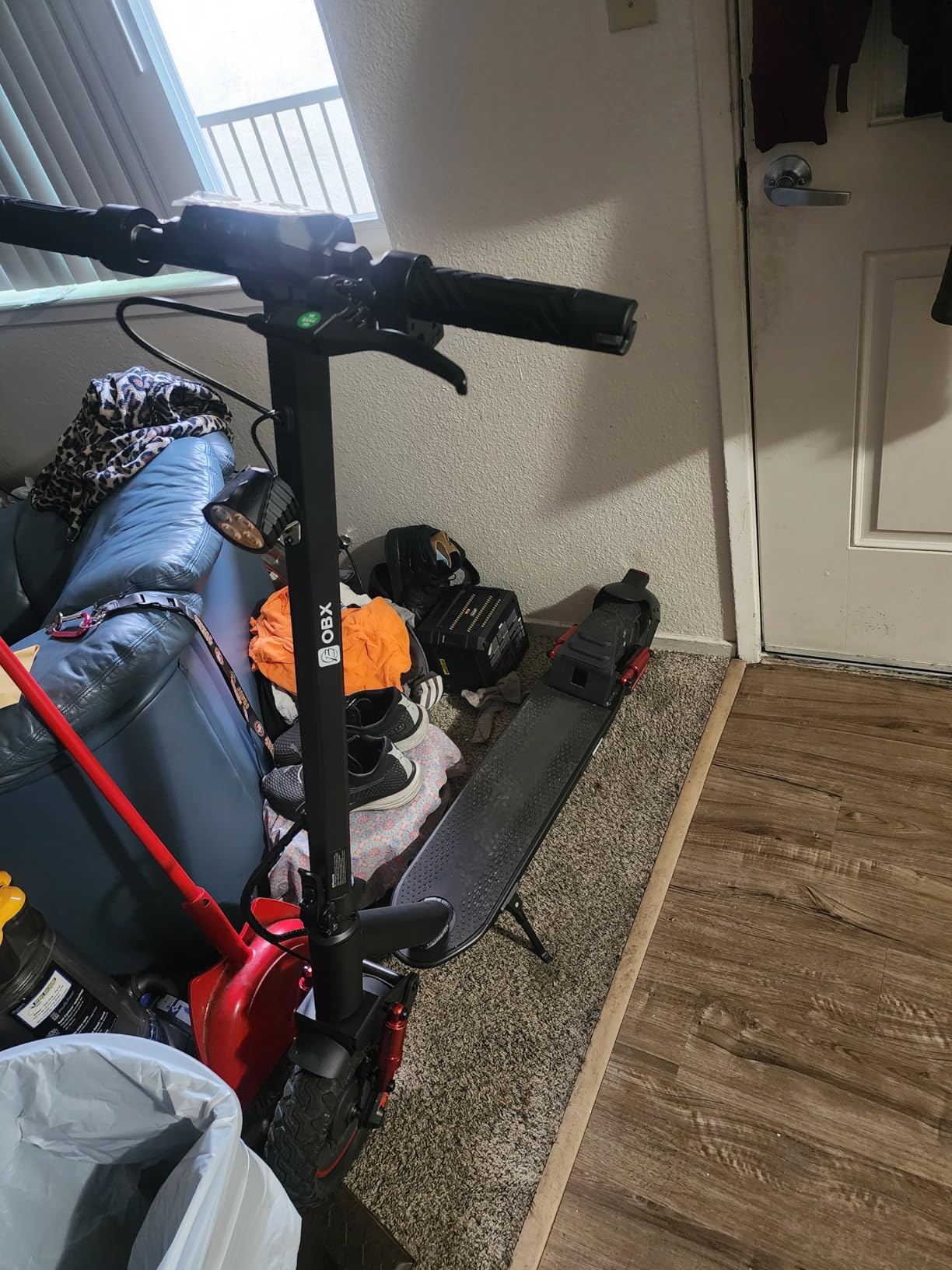 Fast Electric Scooter Adults, 1200W Offroad E-Scooter Up to 30MPH & 36Miles Range, 10