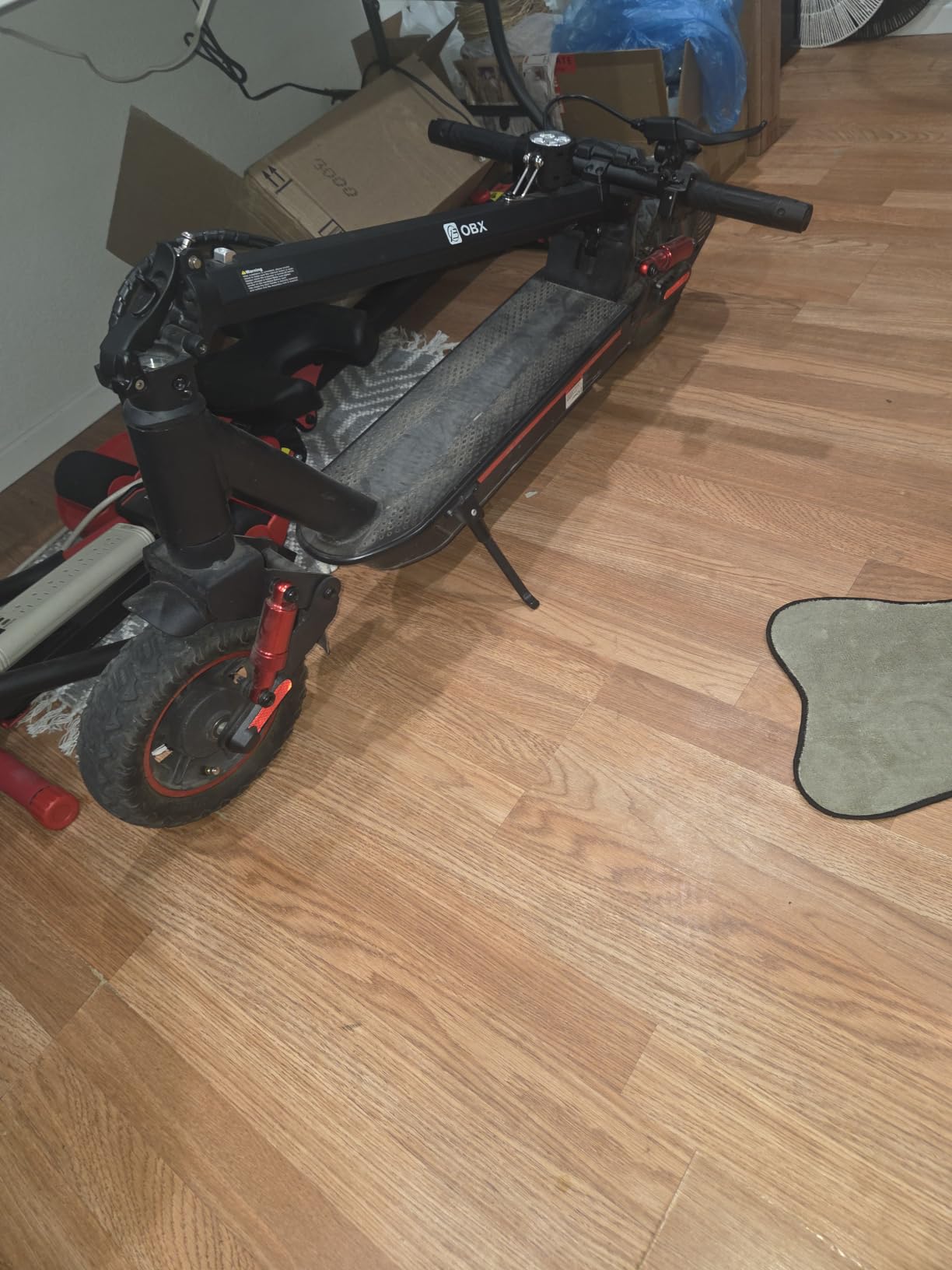 Fast Electric Scooter Adults, 1200W Offroad E-Scooter Up to 30MPH & 36Miles Range, 10