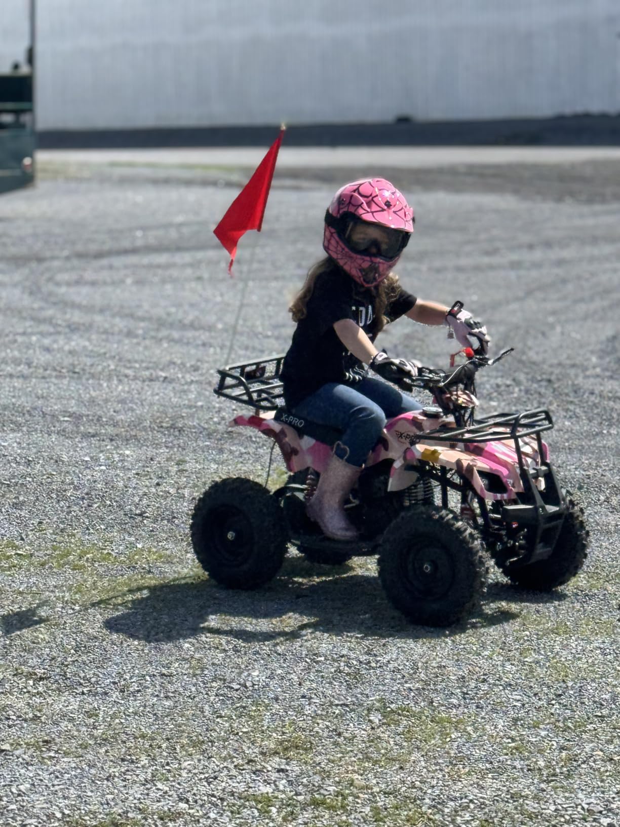 X-PRO Kids Gas Powered ATV 4 Wheelers 40cc ATV Quads, Pull Start! Disc Brake! 6