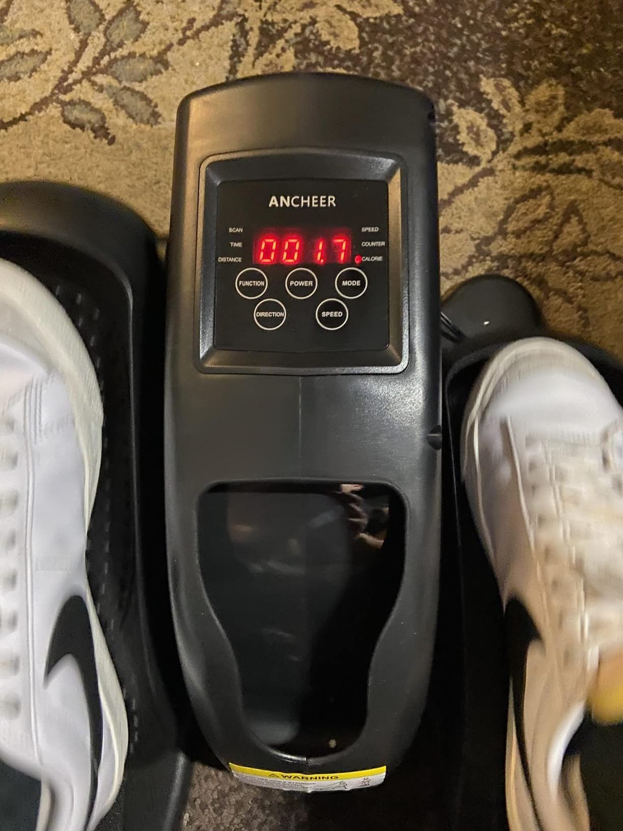 ANCHEER Elliptical Exercise Machine for Home, Ultra-Quiet 15dB Magnetic Elliptical Trainer, 14 Resistance Levels, 15.5