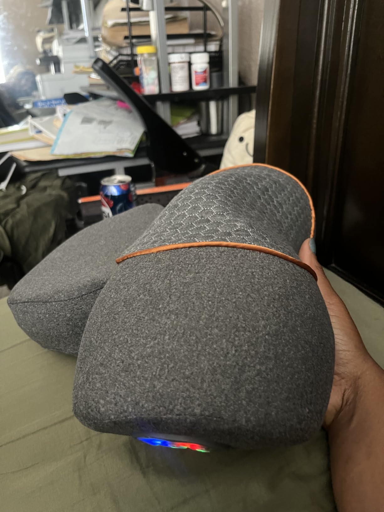 Upalled Cordless Heated Neck Massager Pillow for Pain Relief Deep Tissue customer photo 2