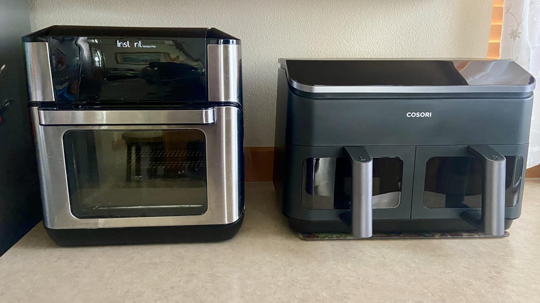 Cosori TWINFRY 9 QT Double Air Fryer, Removable Divider, PFAS-Free Ceramic customer photo 1