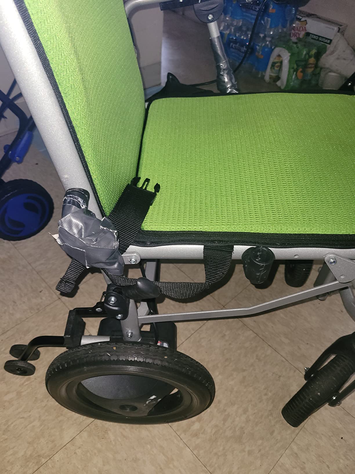 Rubicon DX04 World’s Lightest 30 lbs Foldable Electric Wheelchair – Portable Travel Power Chair – Airline Approved – Compact Lightweight Mobility Chair for Adults – 10 Mile Range customer photo 1