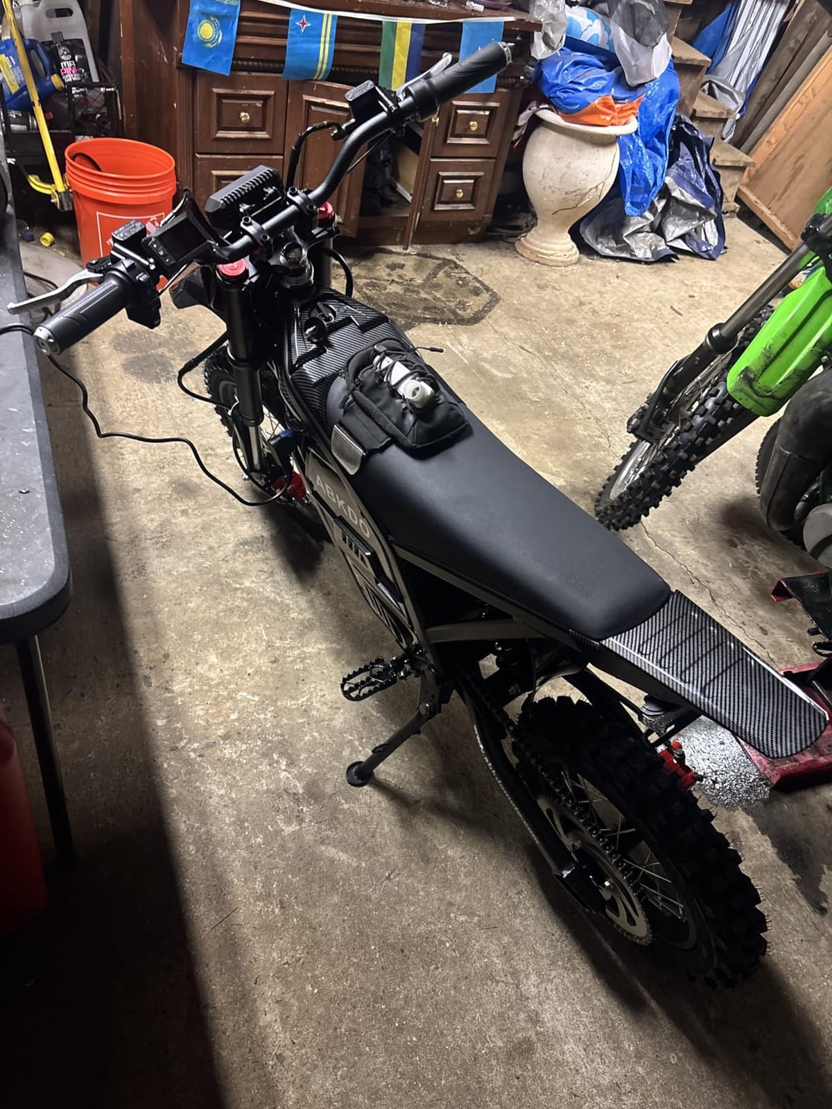 4000W Peak Electric Dirt Bike for Teens Adults，45 MPH，40 Miles Range | 48V 23Ah Removable Battery, 14
